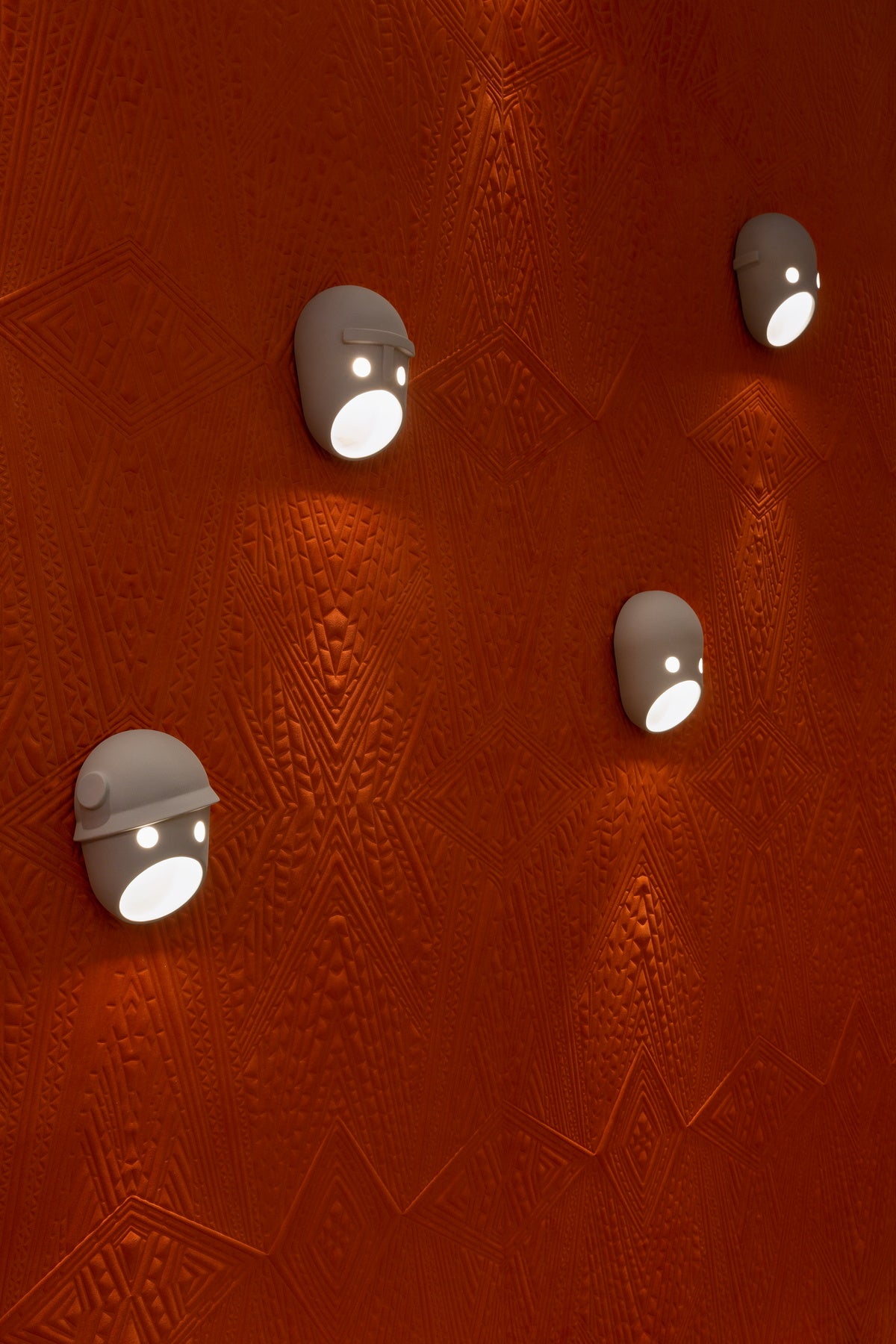 Mask Wall Light