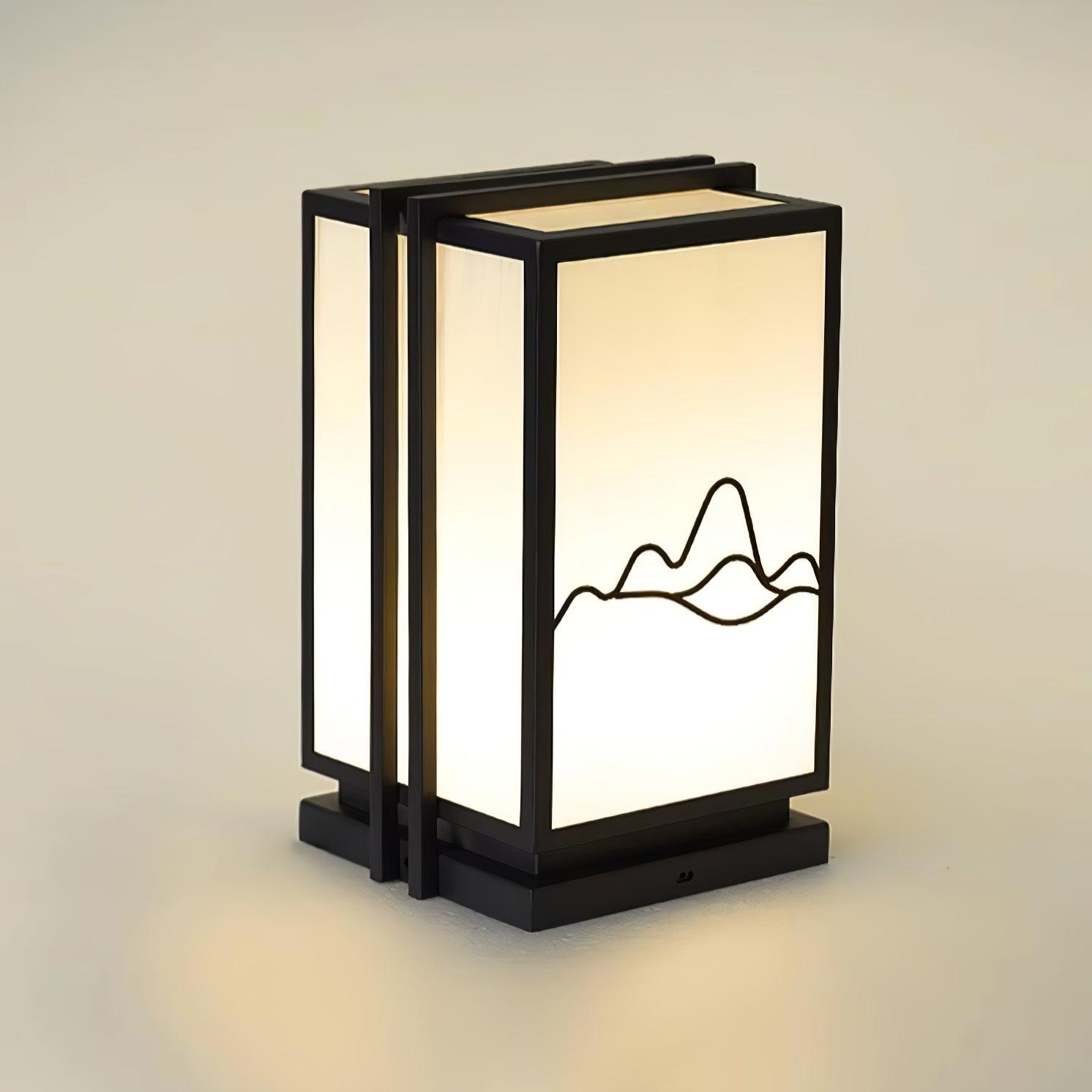 Mountain Outdoor Post Light