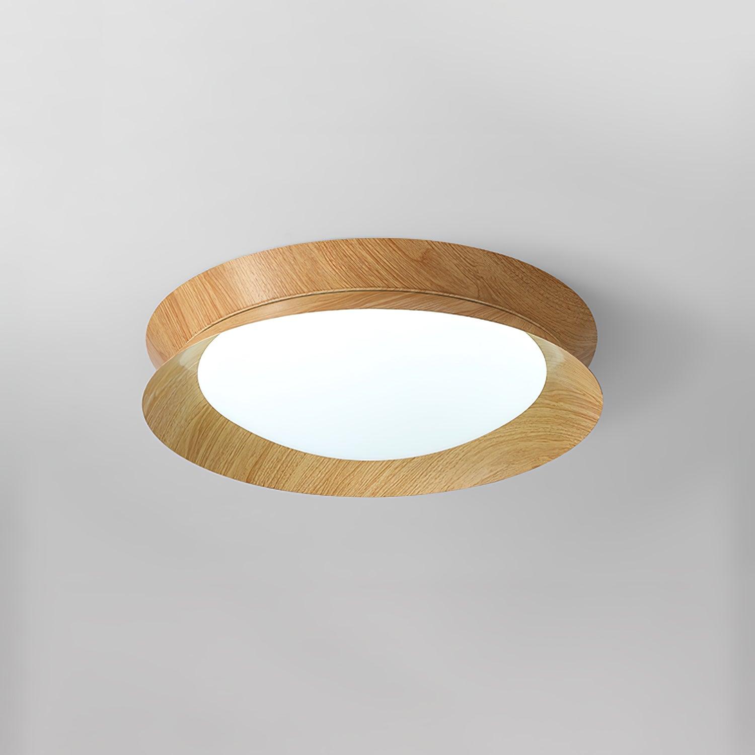 Double Half Round Ceiling Light