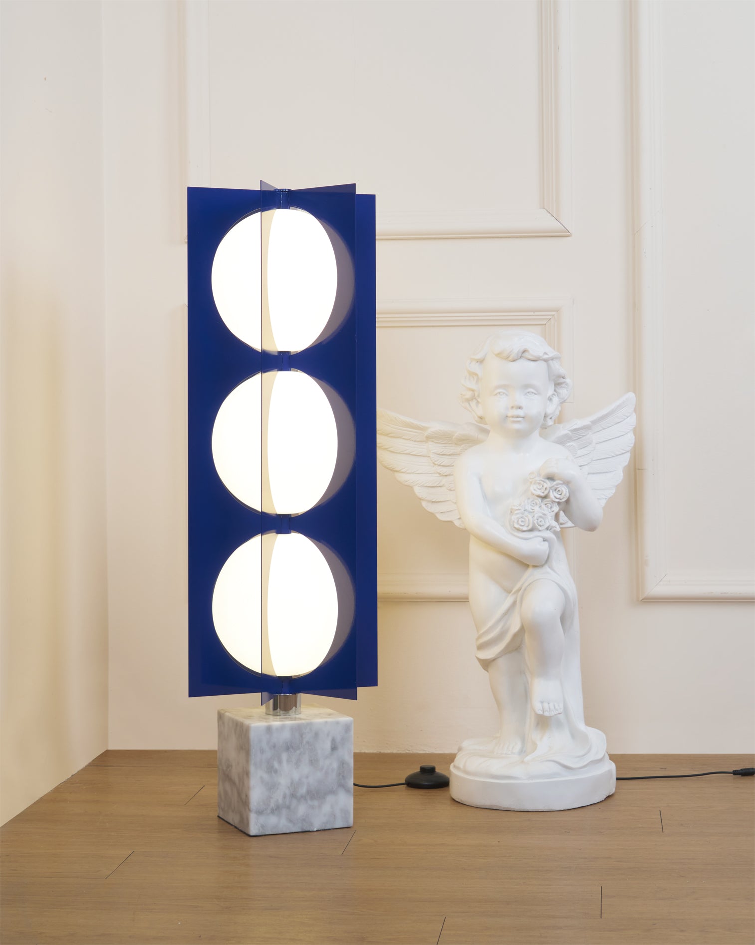 Blue Kleos Floor Lamp