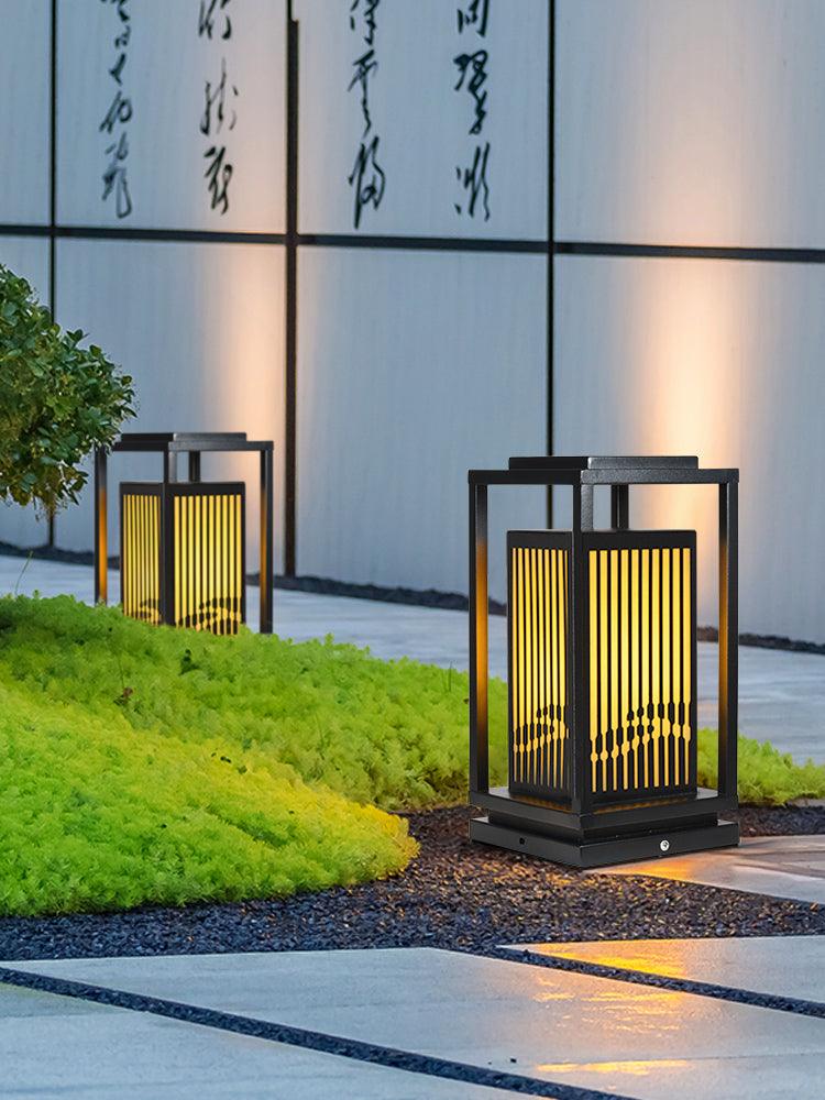 Square Cage Outdoor Light