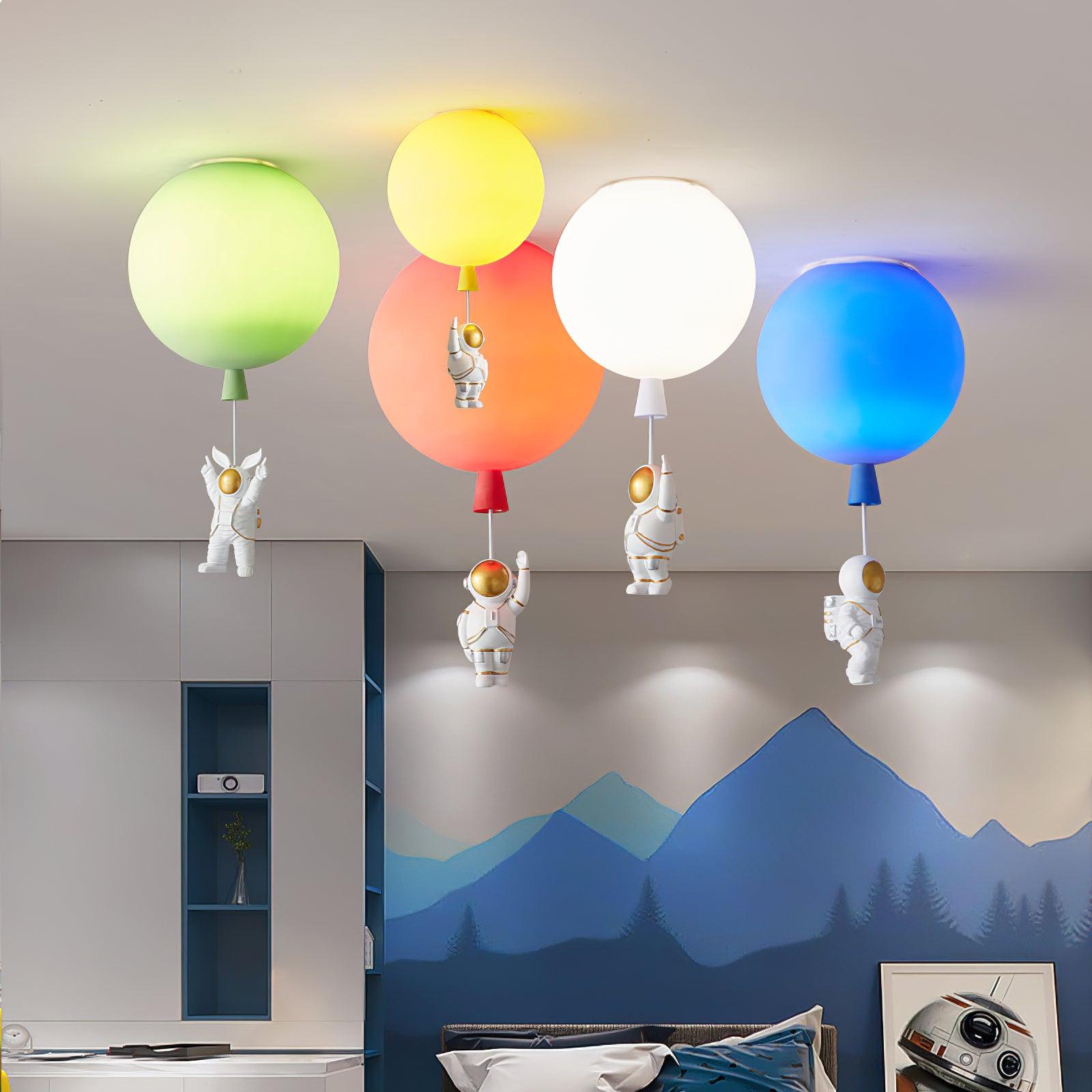 Frosted Balloon Ceiling Light