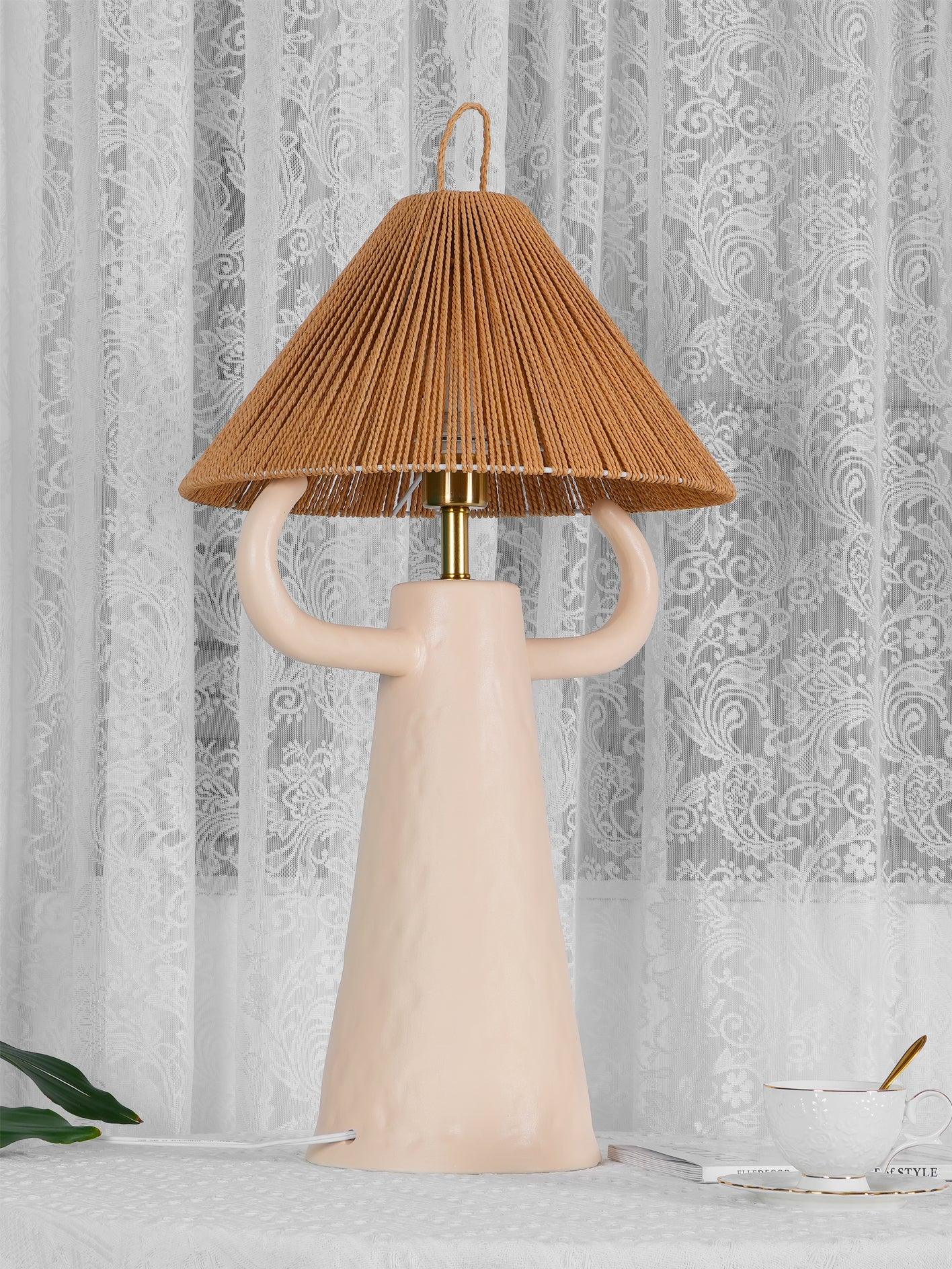 Horns Ceramic Table Lamp