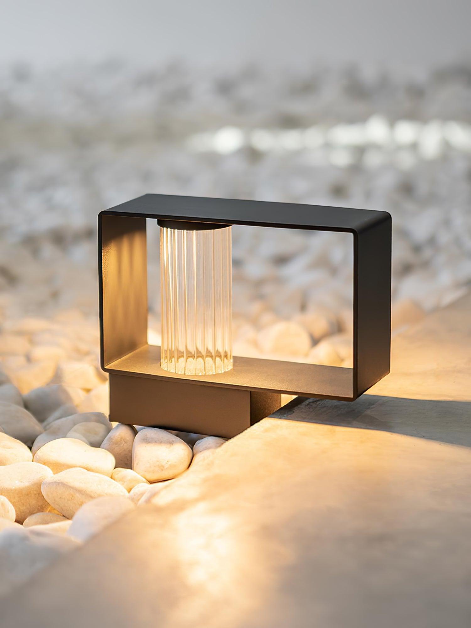 Frame Outdoor Post Lamp