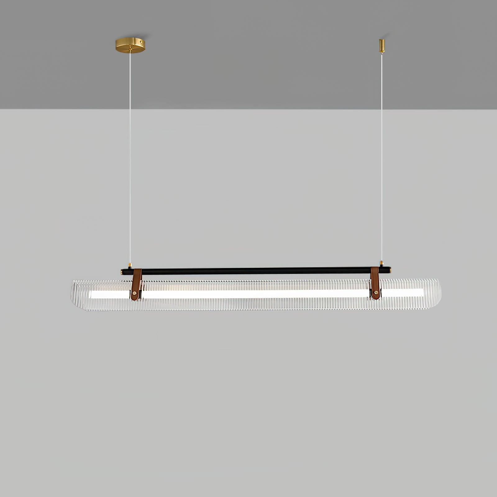 Acrylic Linear Chandelier