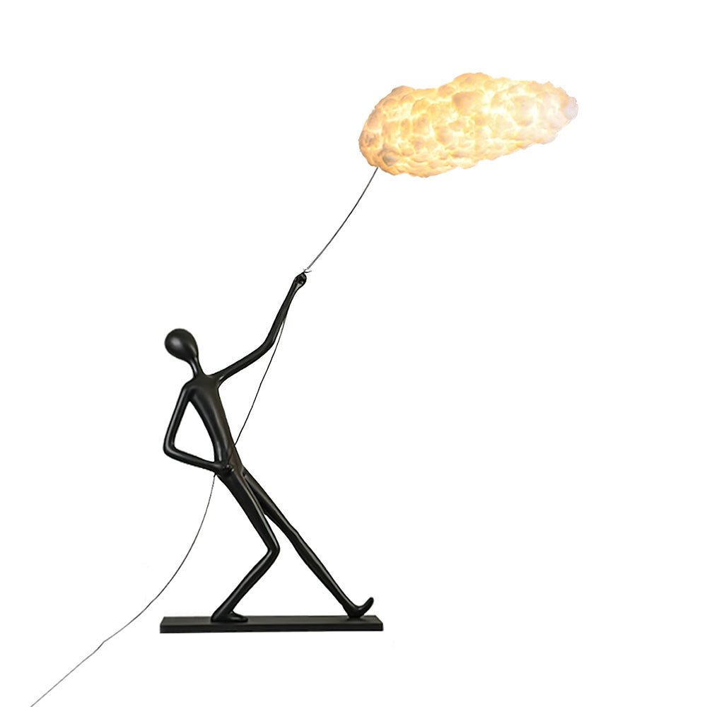 Atlas Cloud Sculpture Floor Lamp