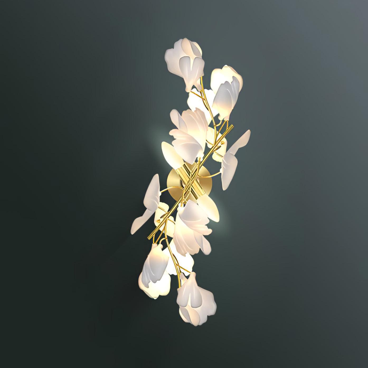 Gingko Flowers Wall Lamp