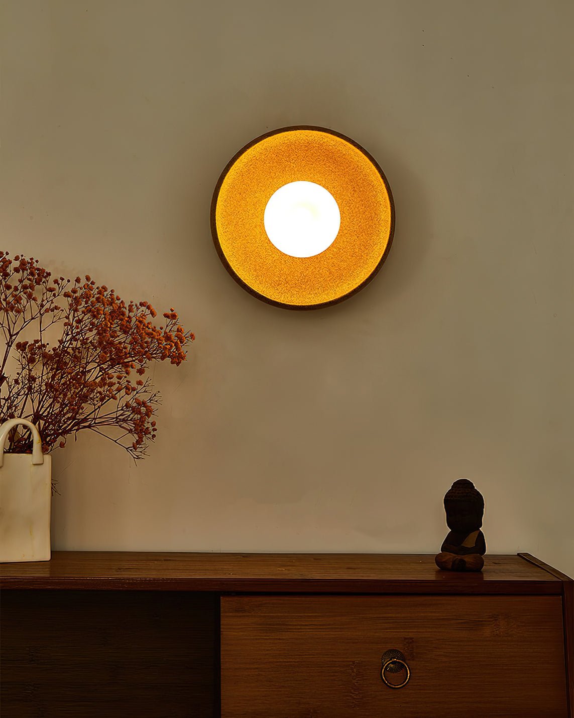 Dusk Round Wall Light