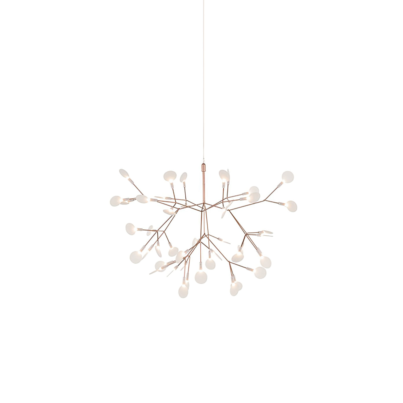 Rose Gold Firefly LED Chandelier