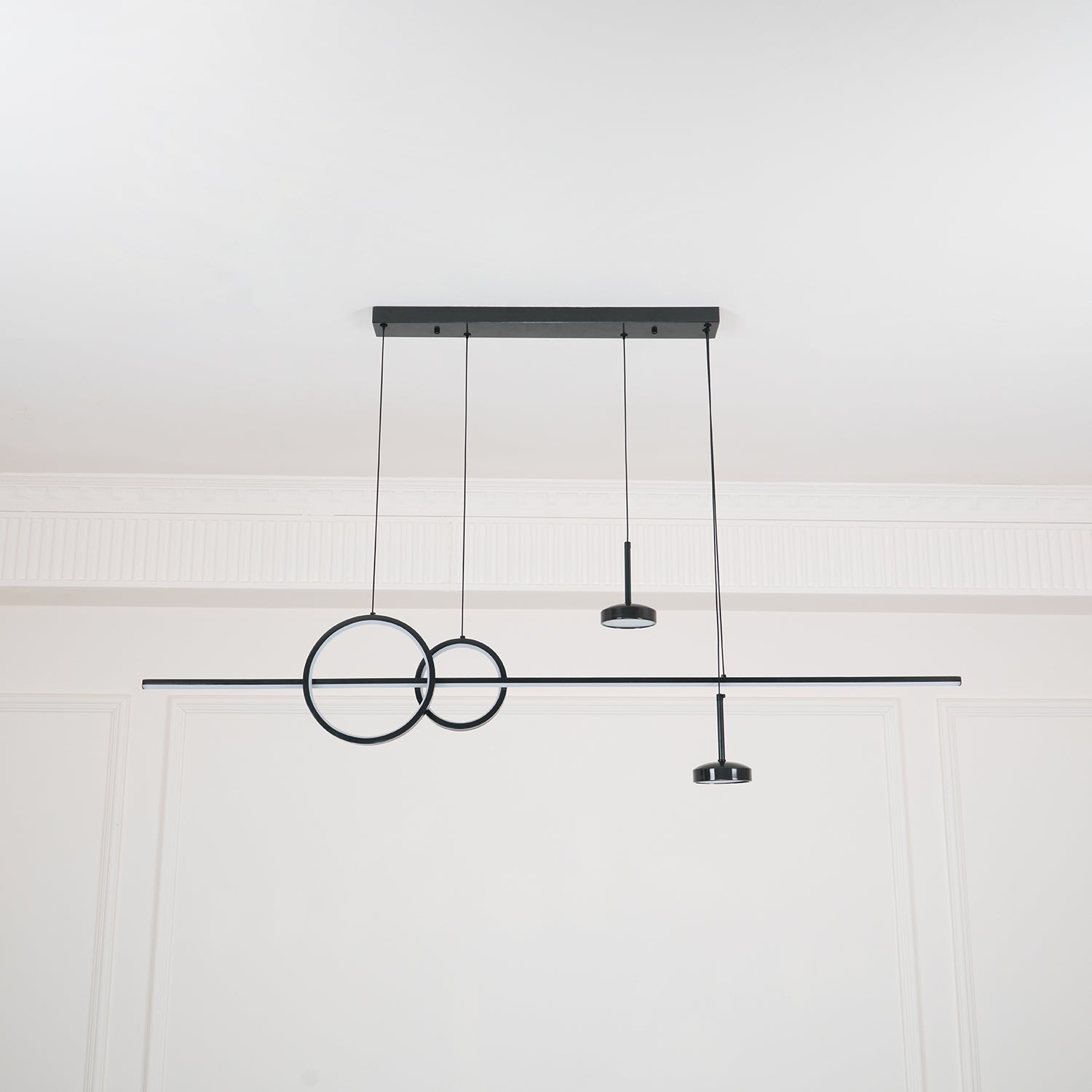 Modern Geometric Shape Chandelier