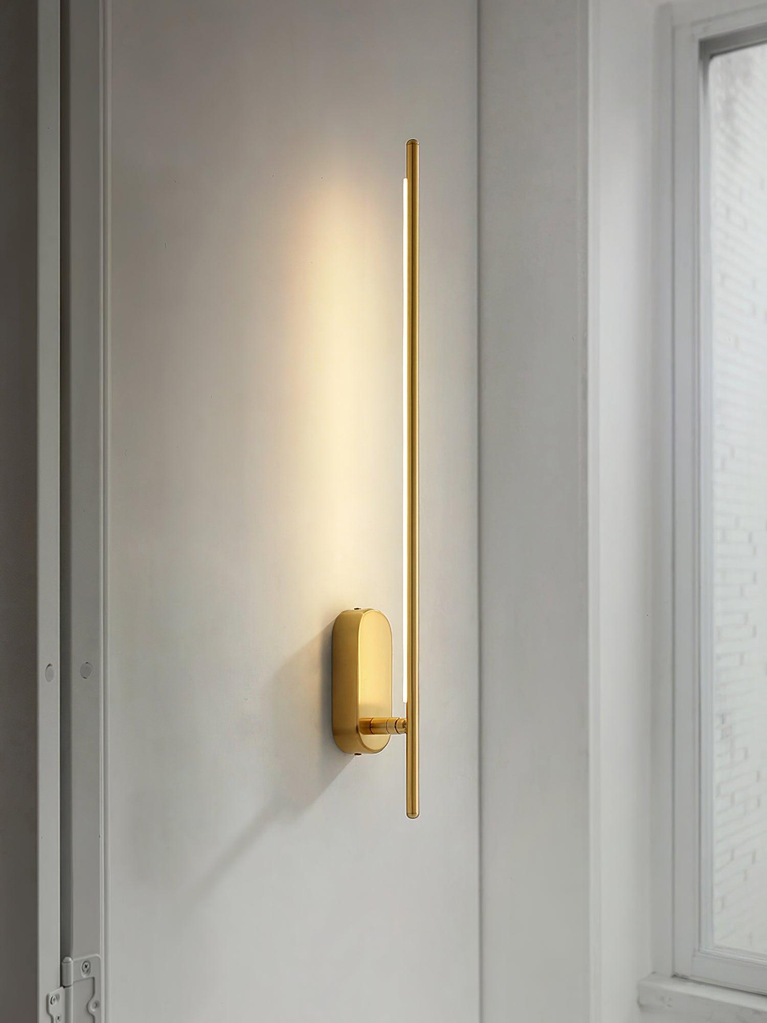 Stick Shaped Metal Sconce