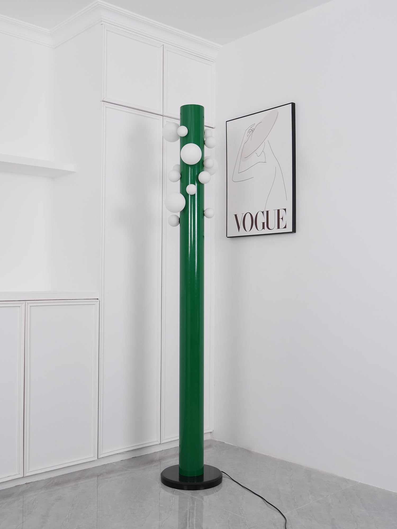 Green Apes Floor Lamp