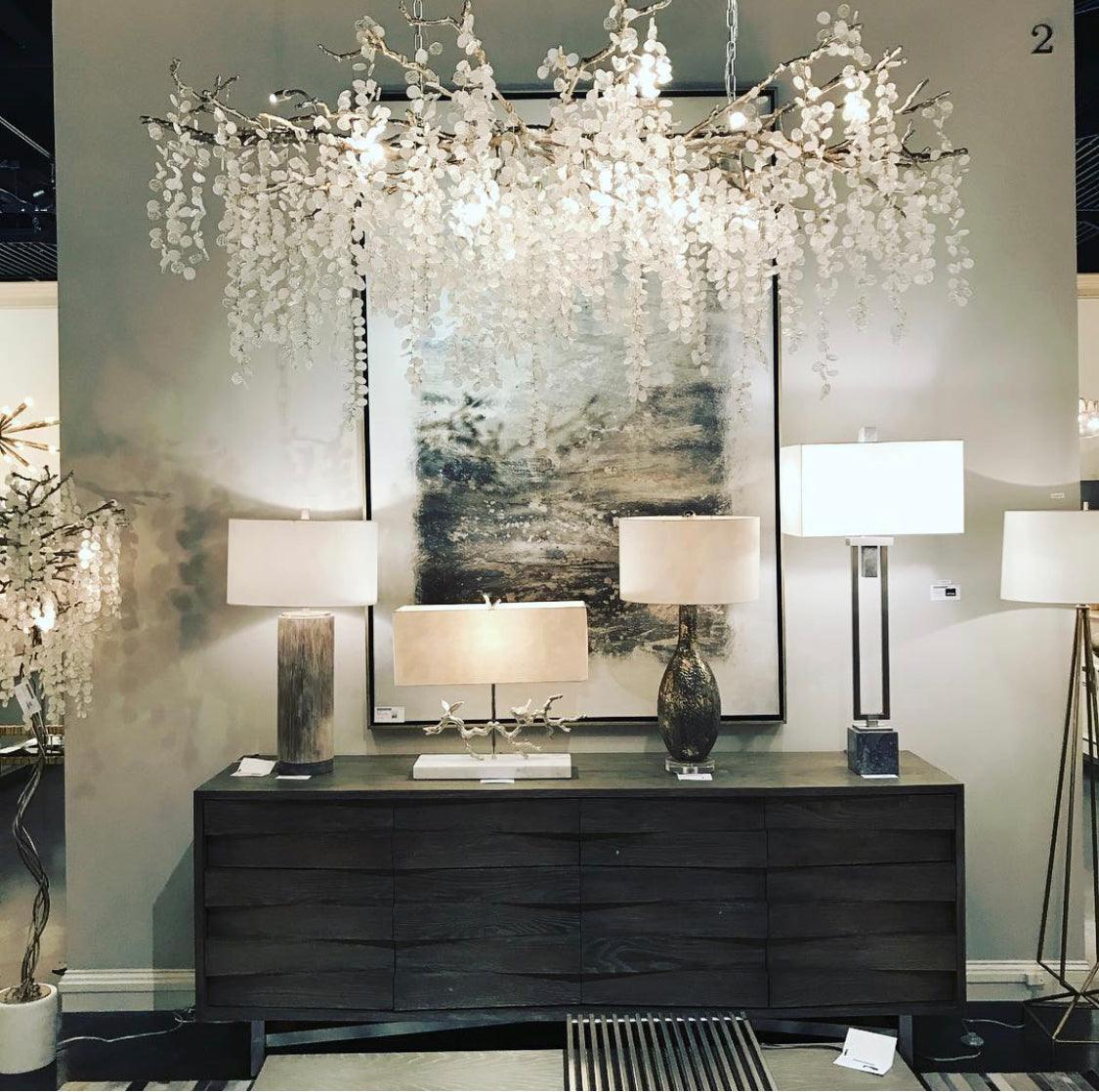 Shiro Noda Crystal Chandelier