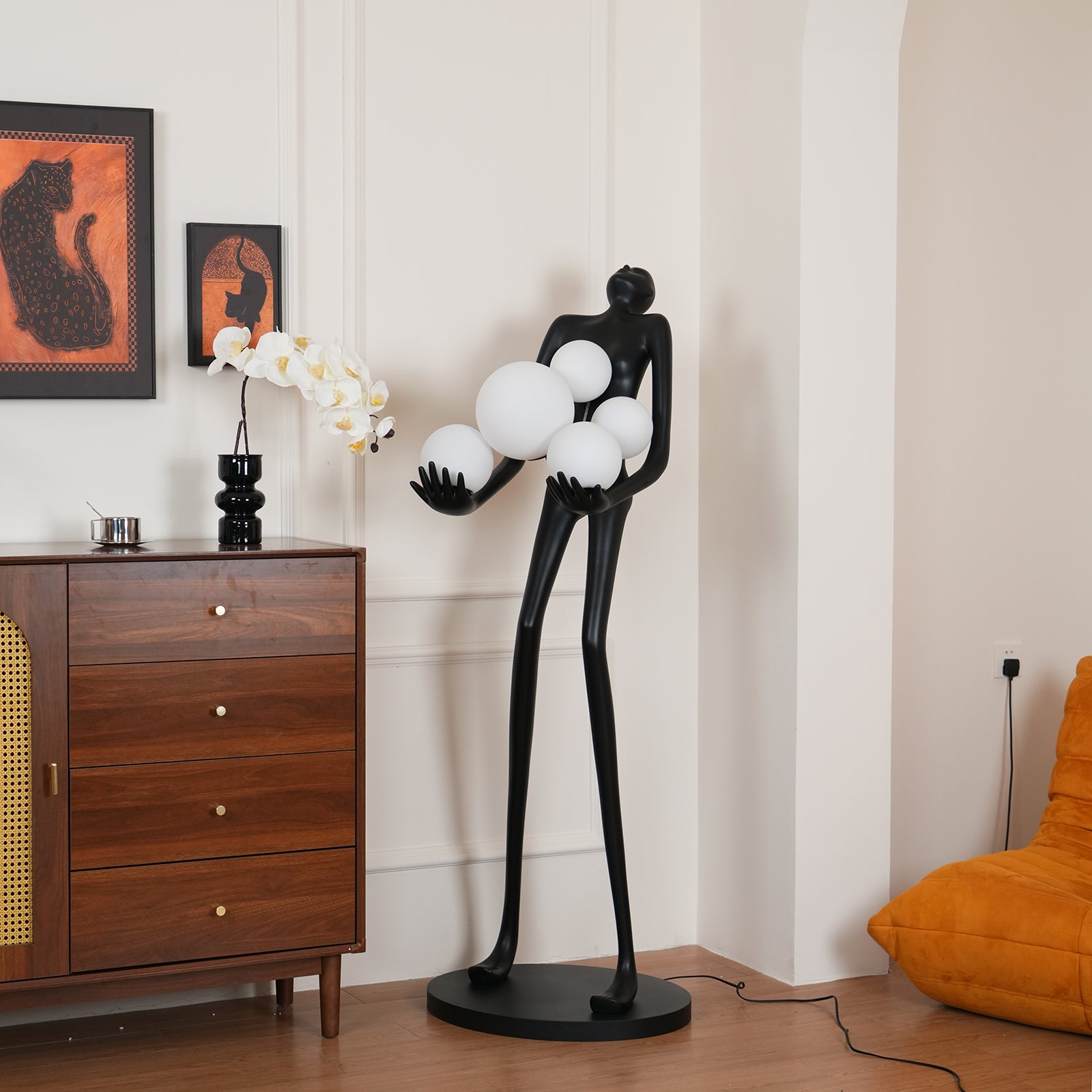 Embrace Sculpture Floor Lamp