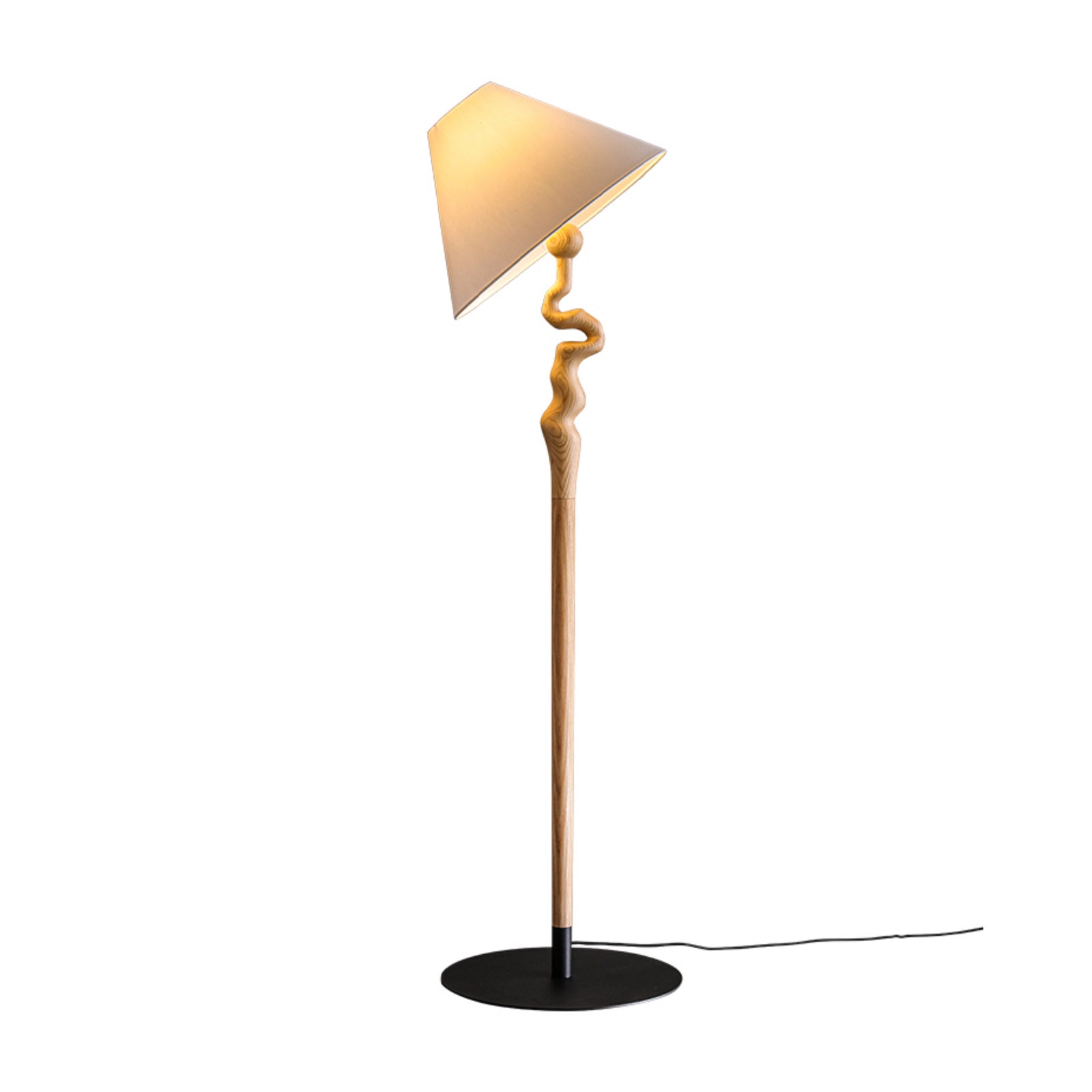 Serpentine Twist Floor Lamp