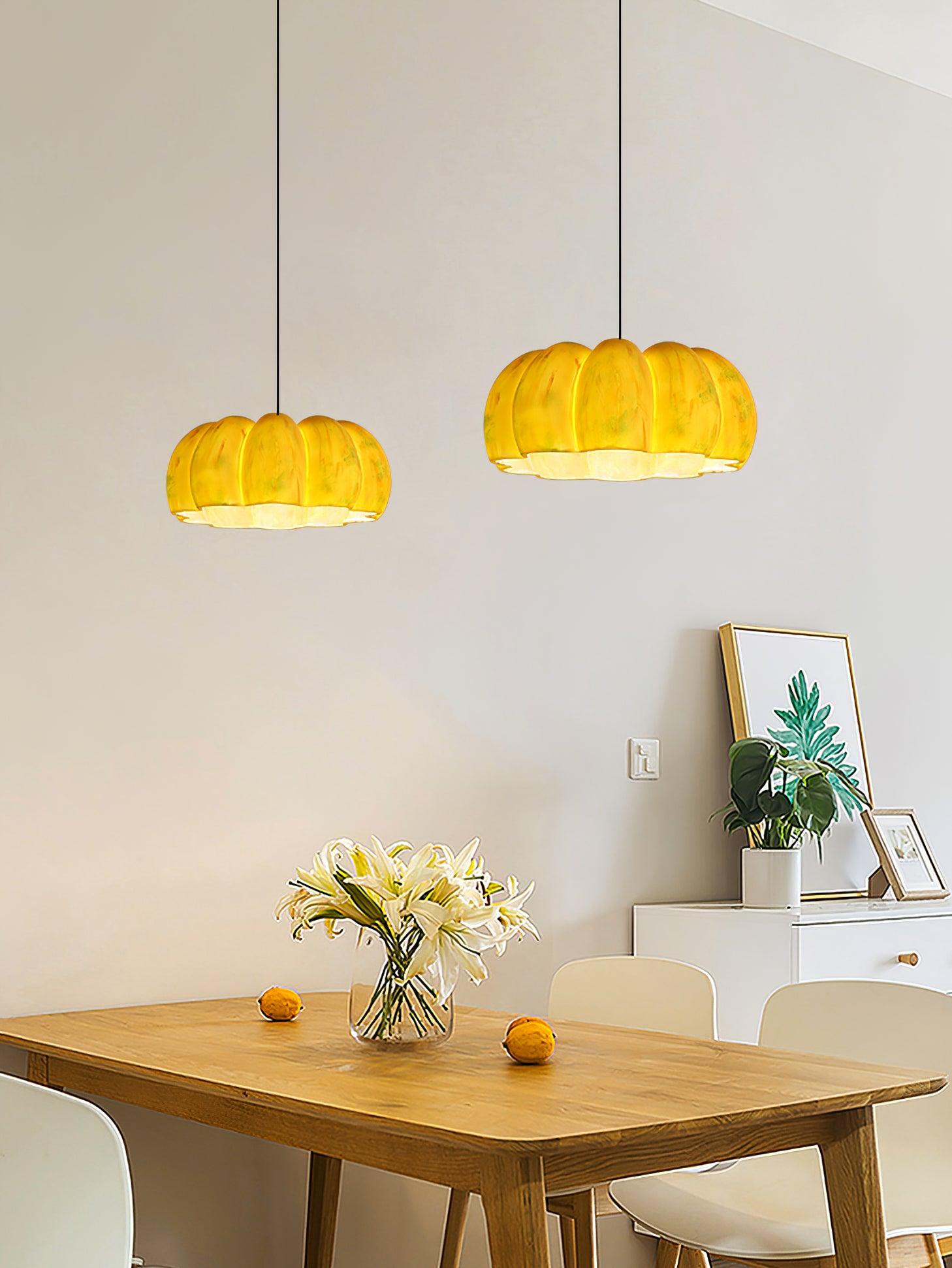 Pumpkin Pendant Light