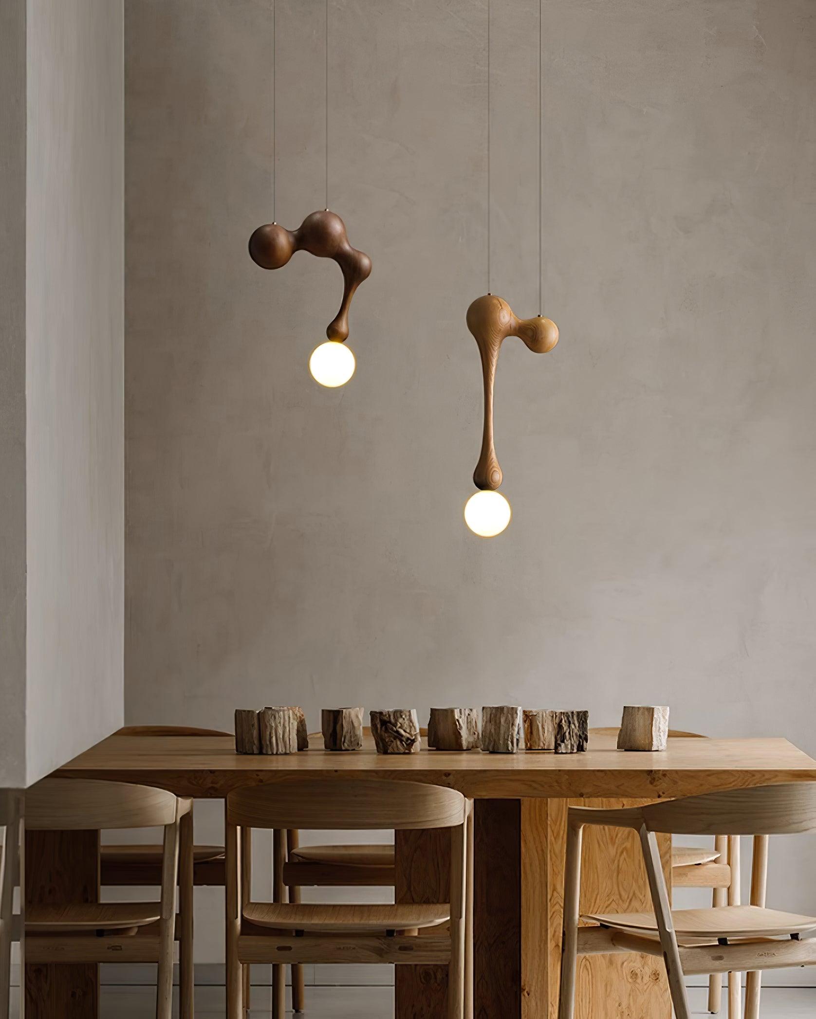 Jenna Wooden Pendant Lamp