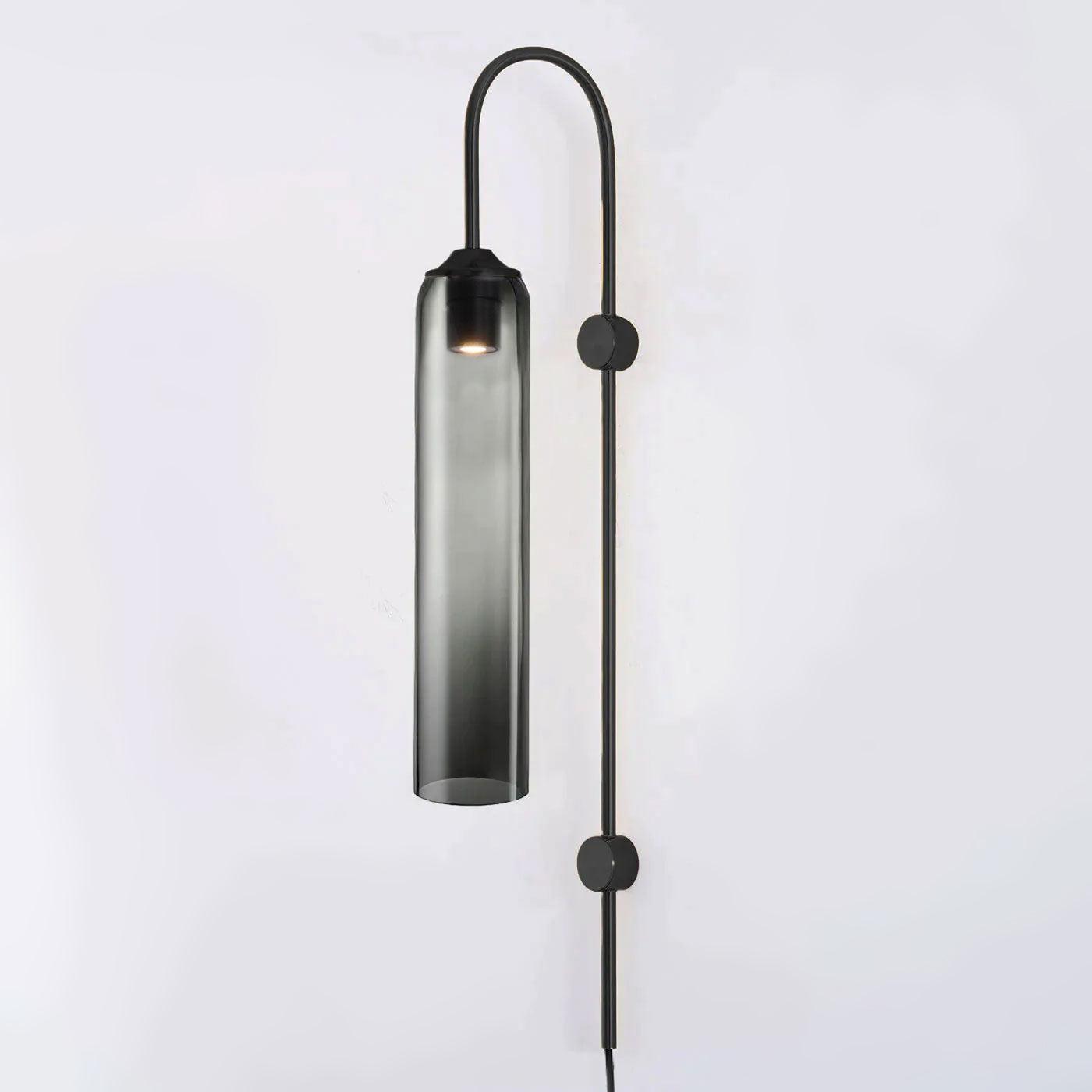 Modern Glass Plug-In Wall Lamp