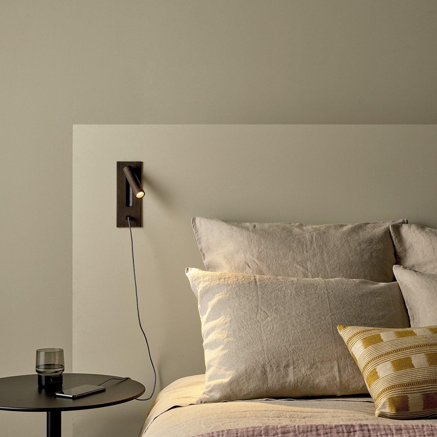 Folded Back Bedside Wall Lamp