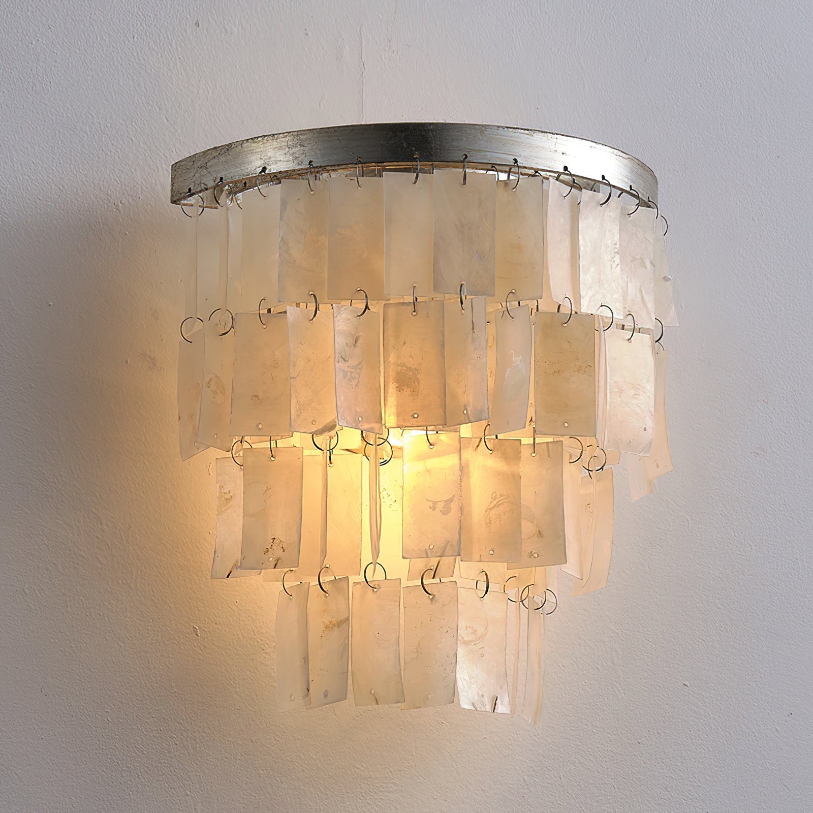 Skye Shell Tiered Wall Lamp