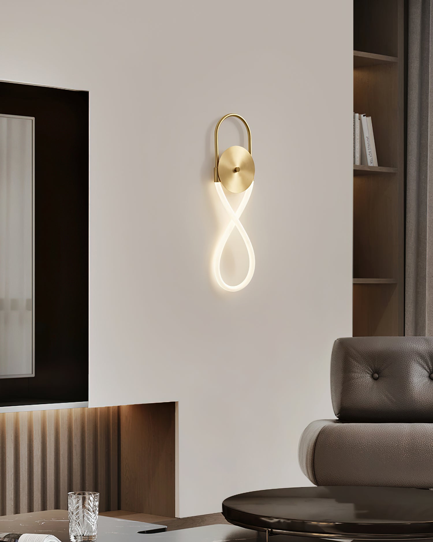 Necklace Loop Wall Lamp