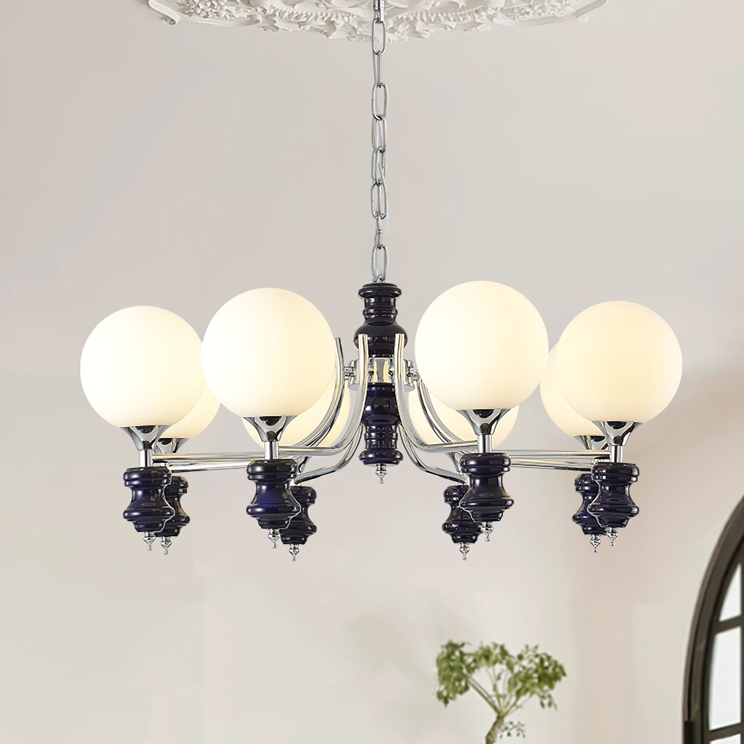 Regal Orb Chandelier