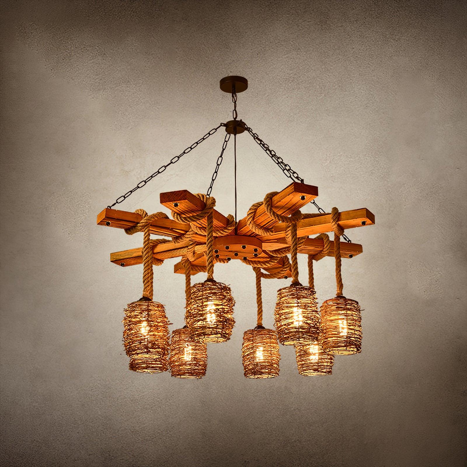 Vintage Farmhouse Chandelier