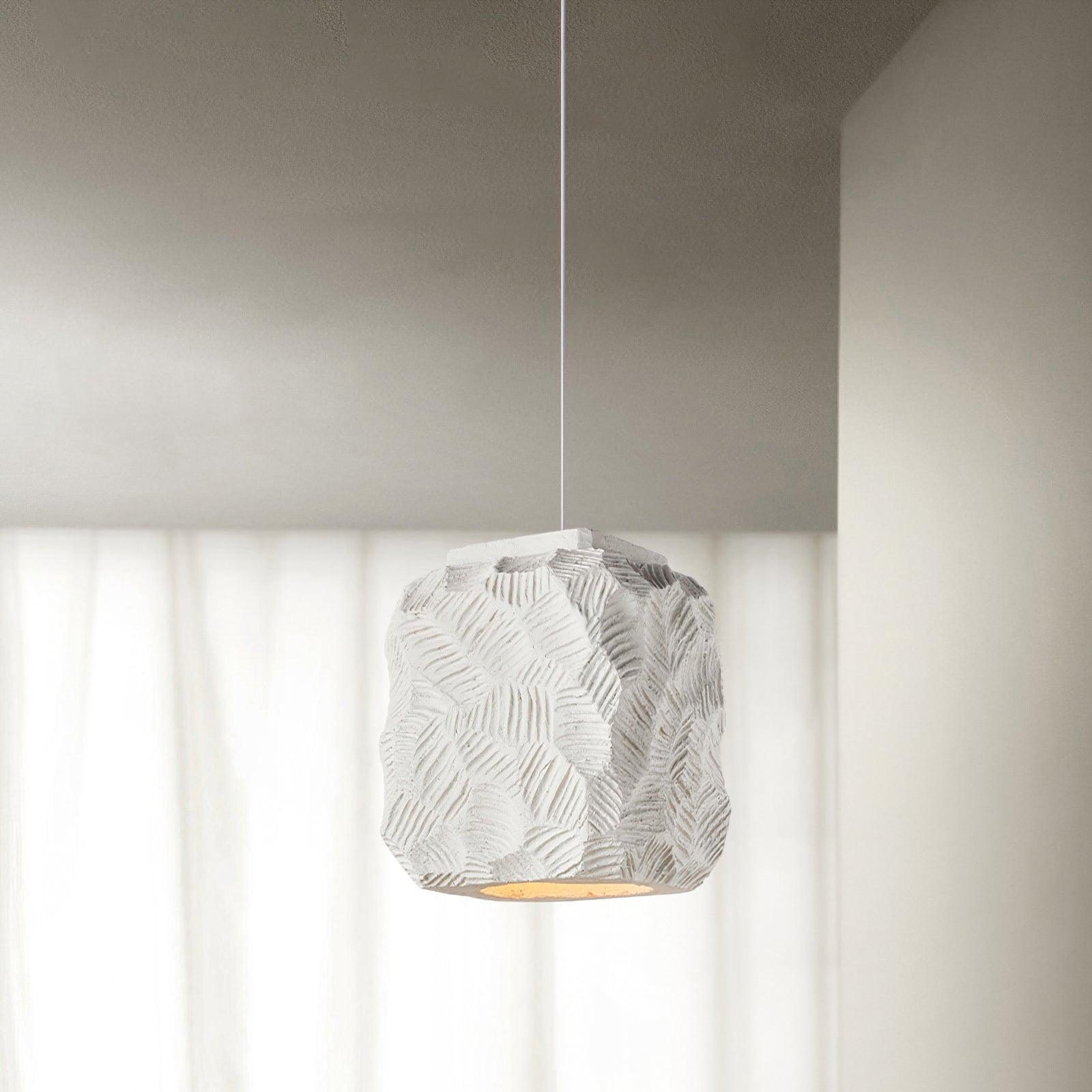 Resin Geometry Pendant Lamp