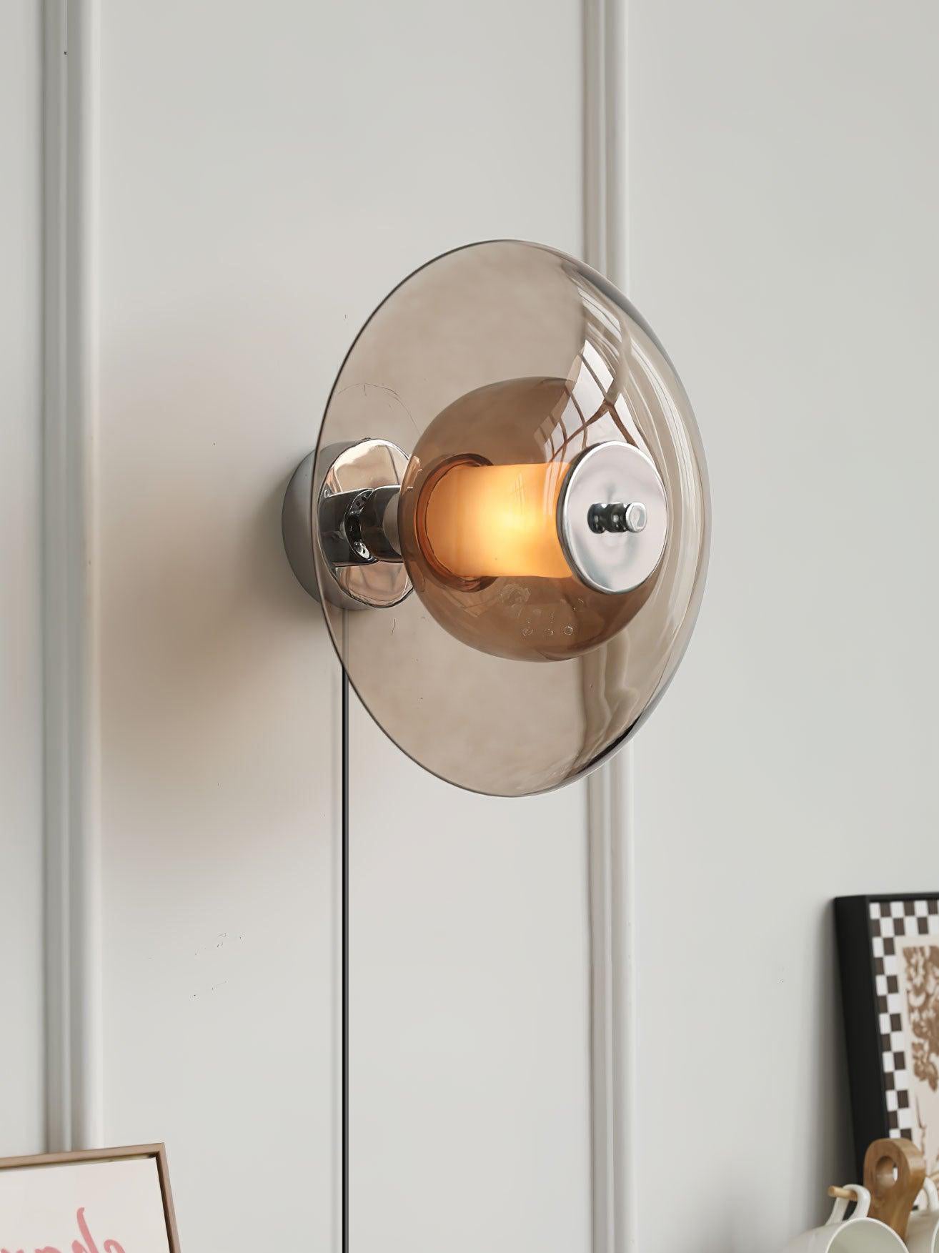 Flying Saucer Plug-in Wall Light