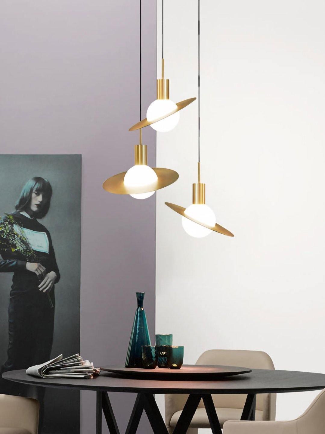 Saturne Suspensions Lamp