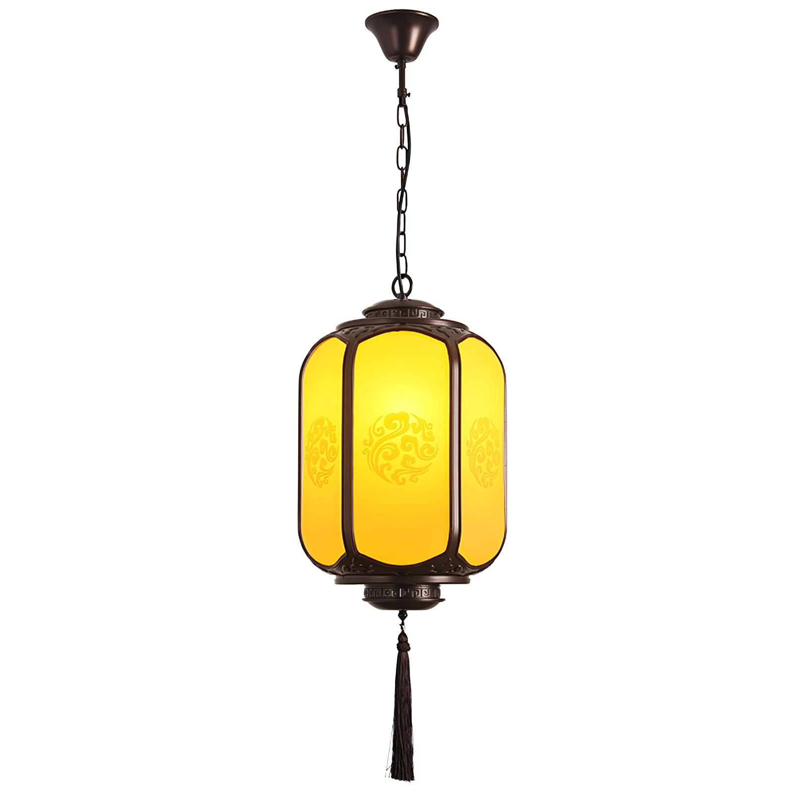 Antique Lantern Outdoor Pendant Light