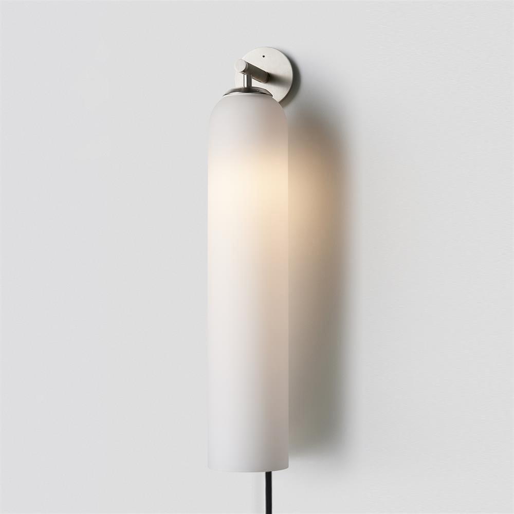 Art Glass Plug-In Sconce