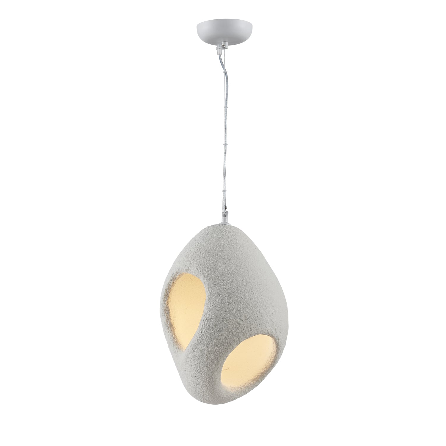 Sculptural Japandi Pendant Lamp