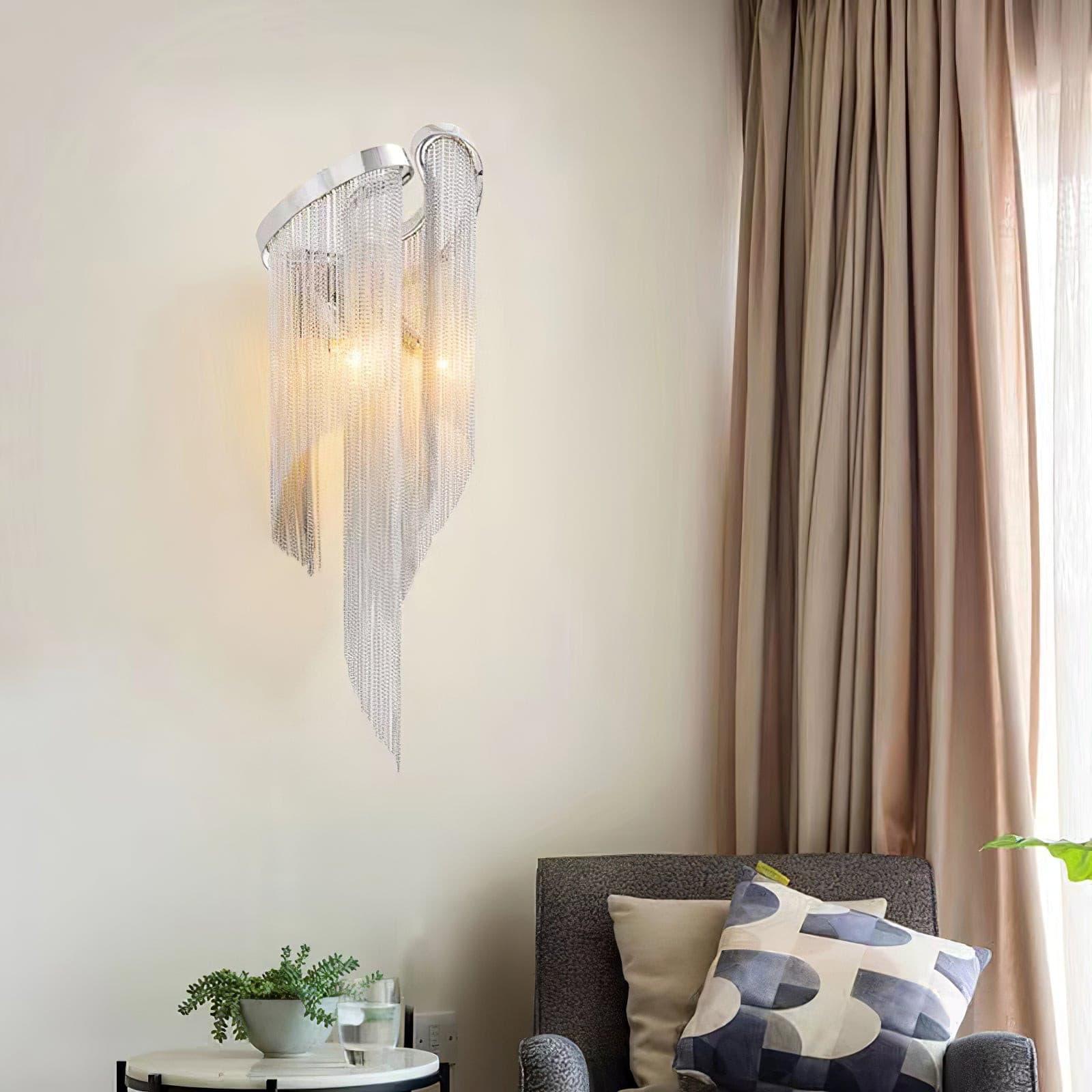 Chain Tassel Wall Lamp