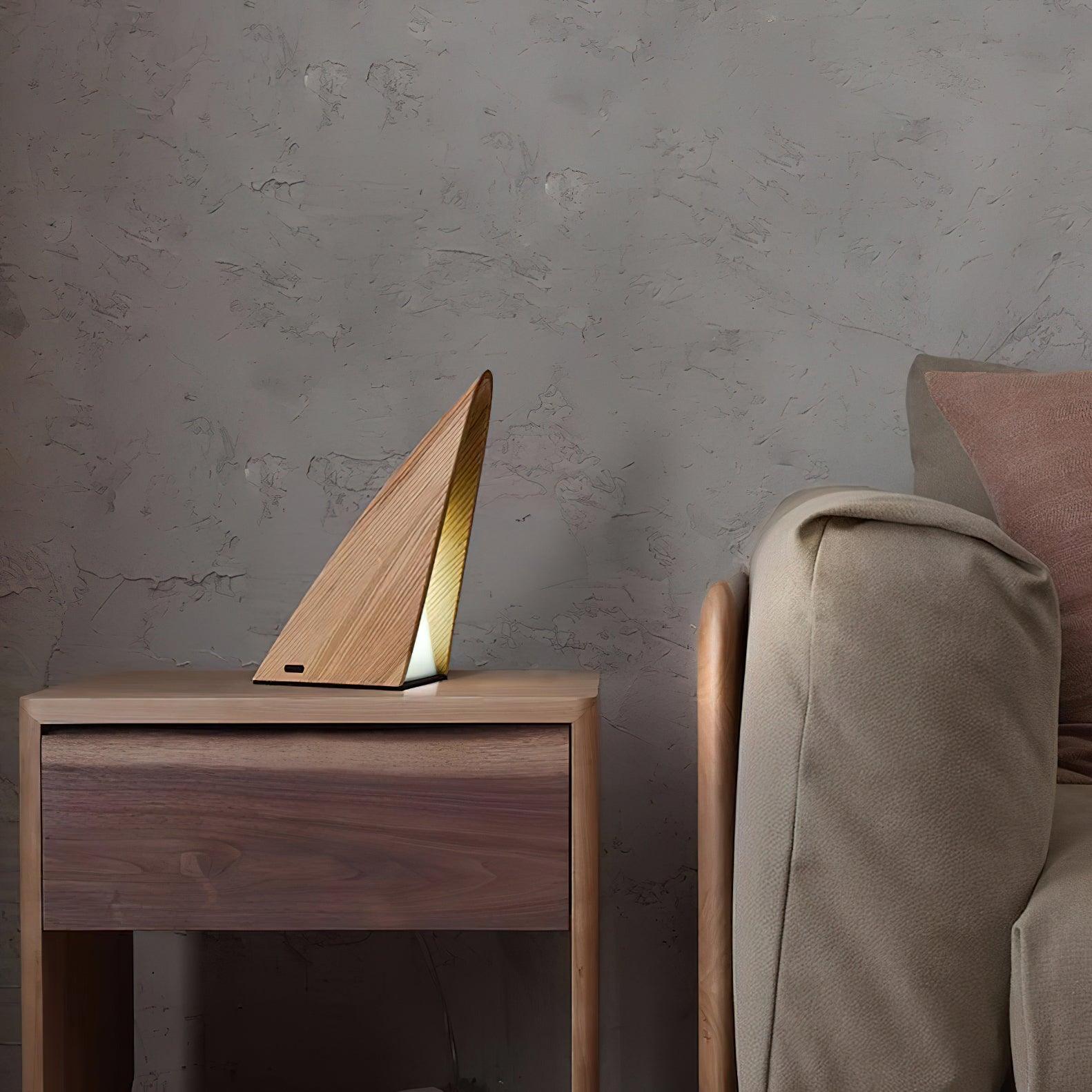 Triangular Table Lamp