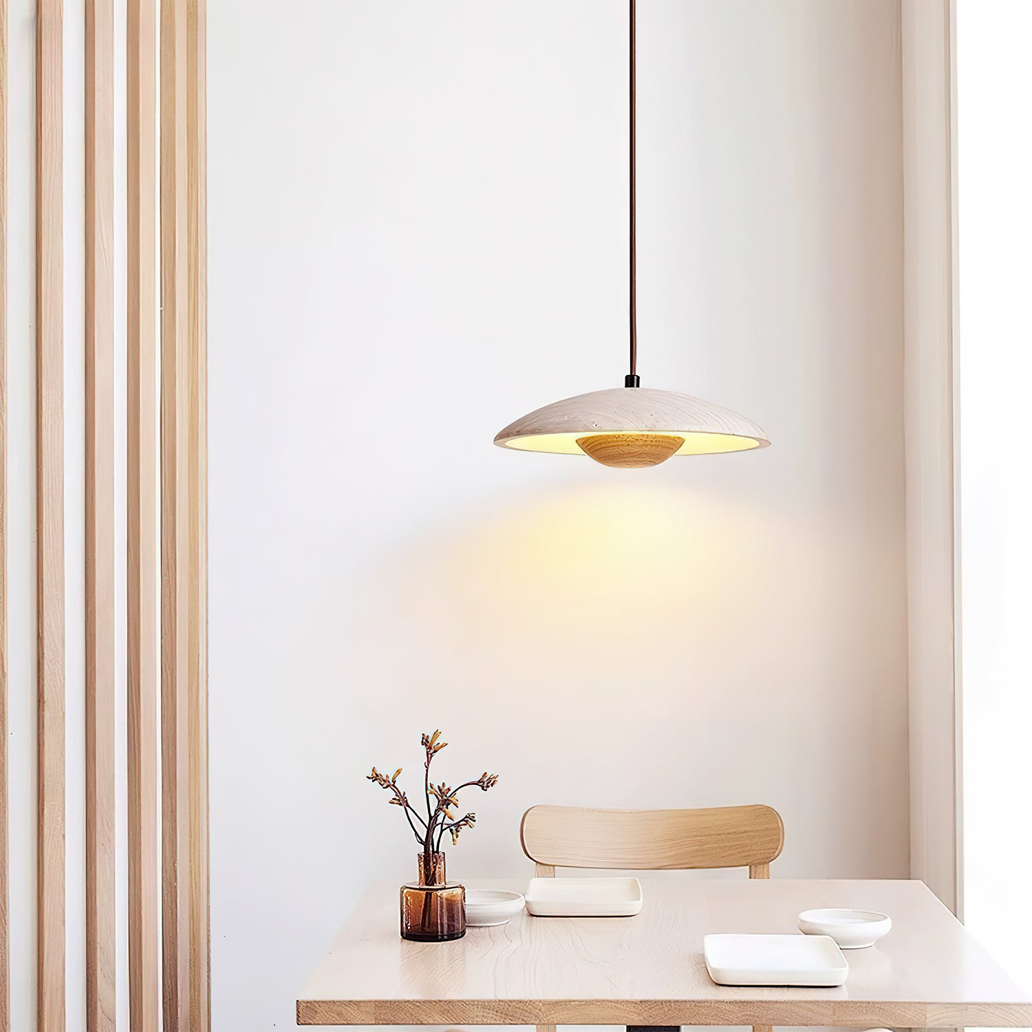 Solara Wood Pendant Lamp