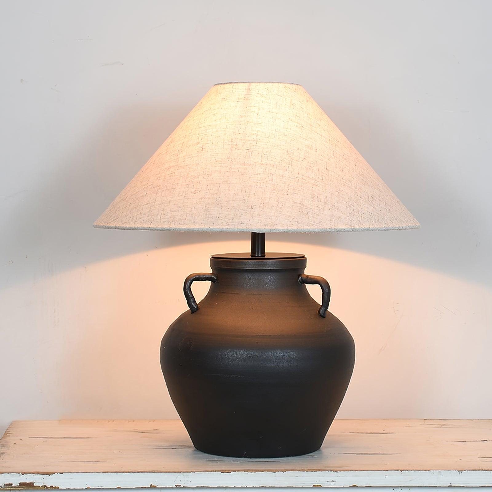 Old Wine Pot Table Lamp