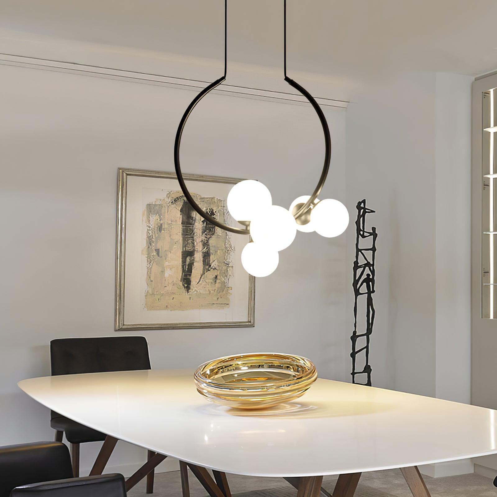 Glass Bubble Pendant Light