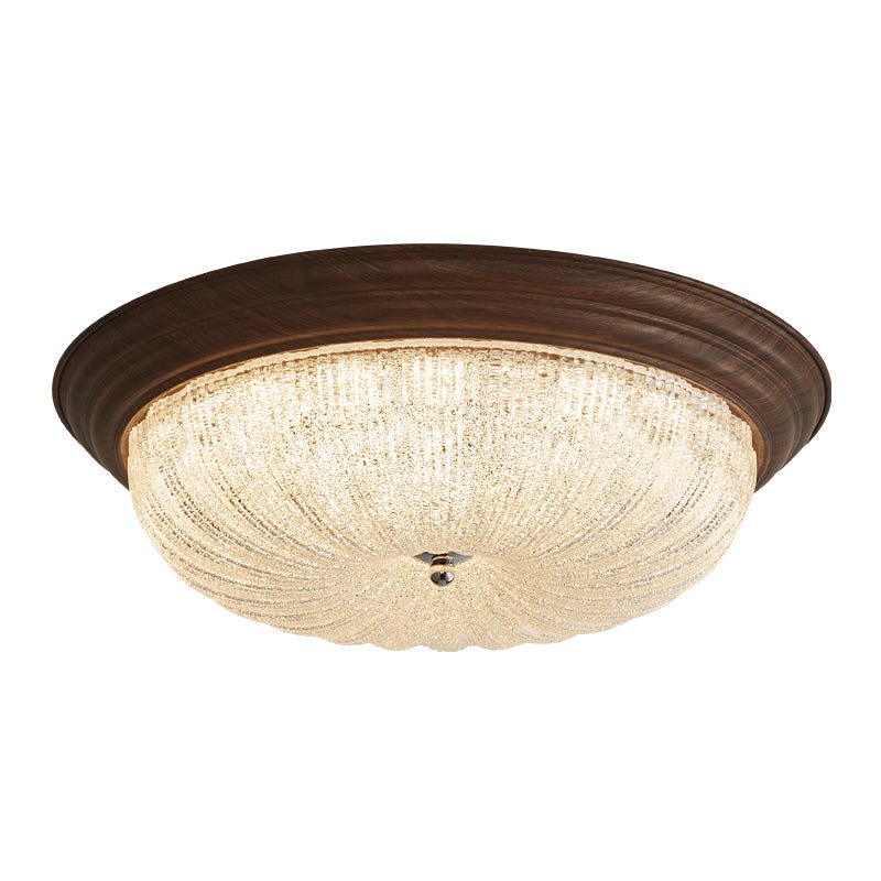 Celestia Walnut Ceiling Light