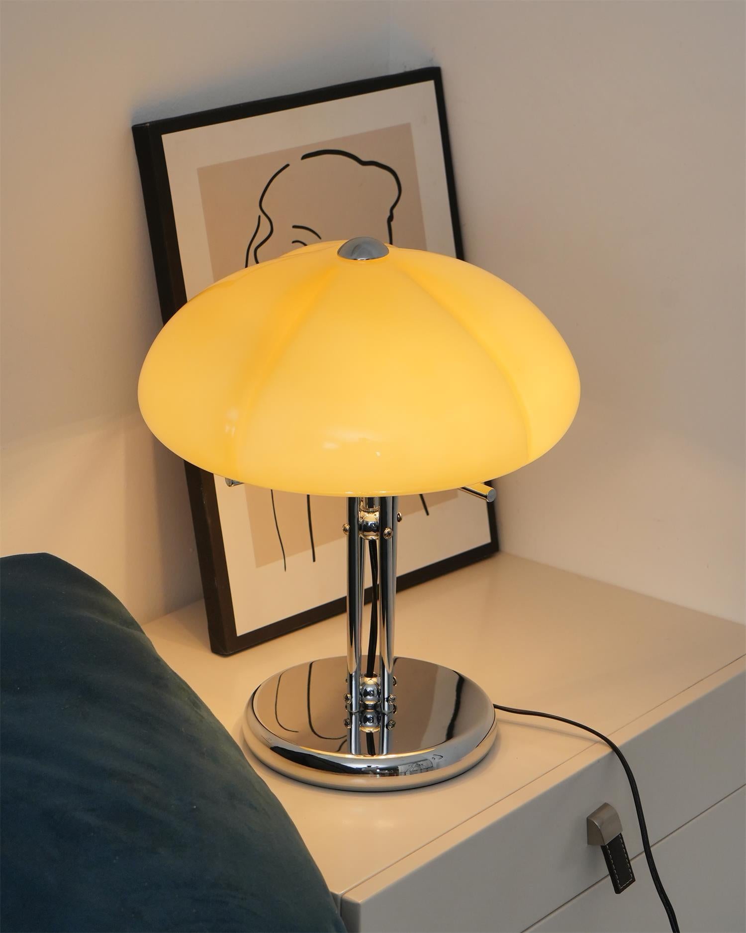 Mushroom Bauhaus Table Lamp