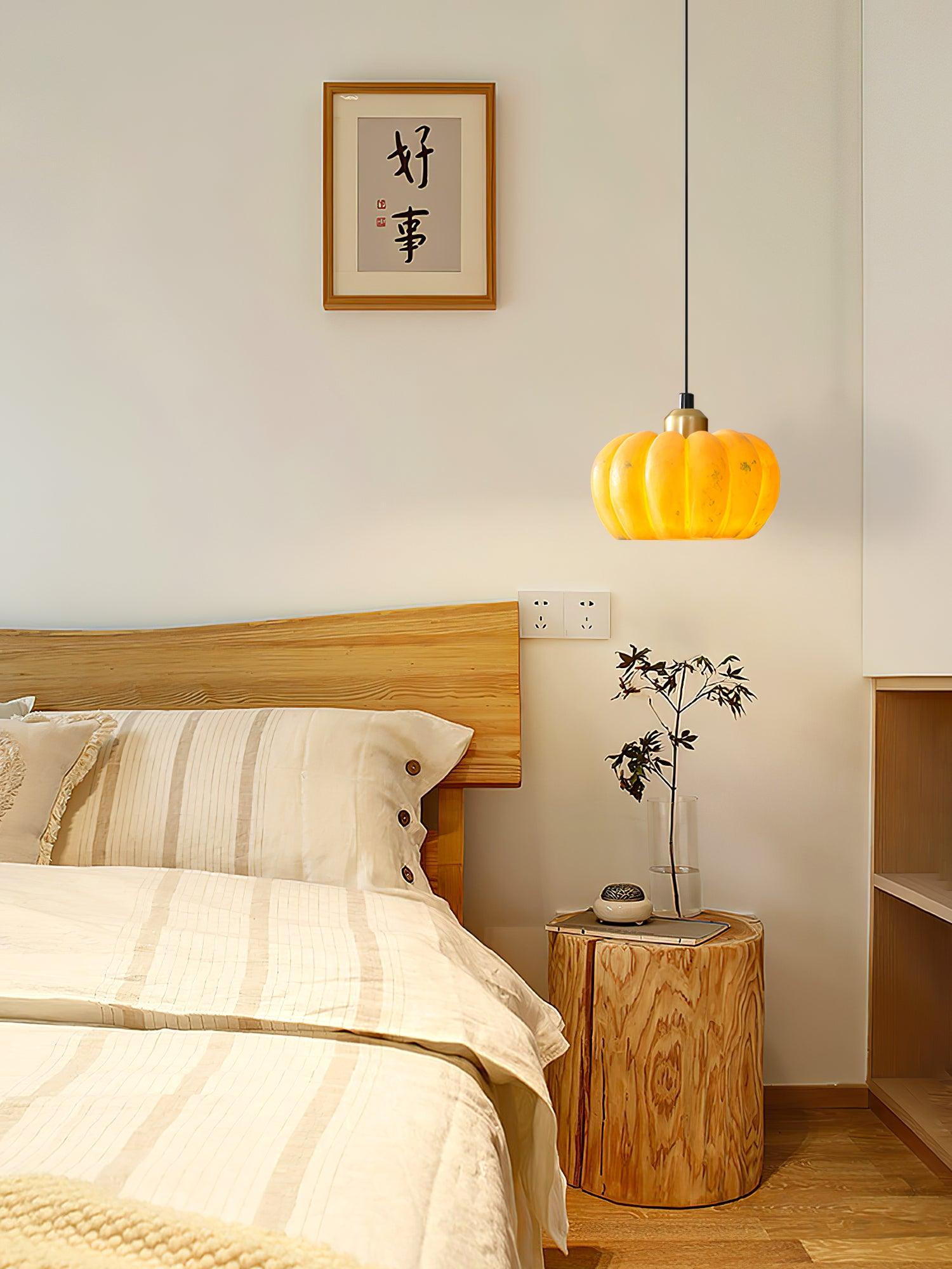 Pumpkin Pendant Light