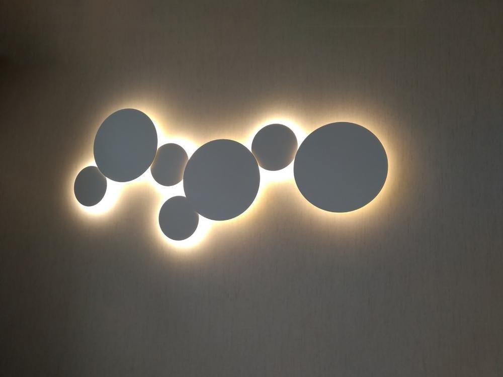 Geometric Disc Wall Lamp