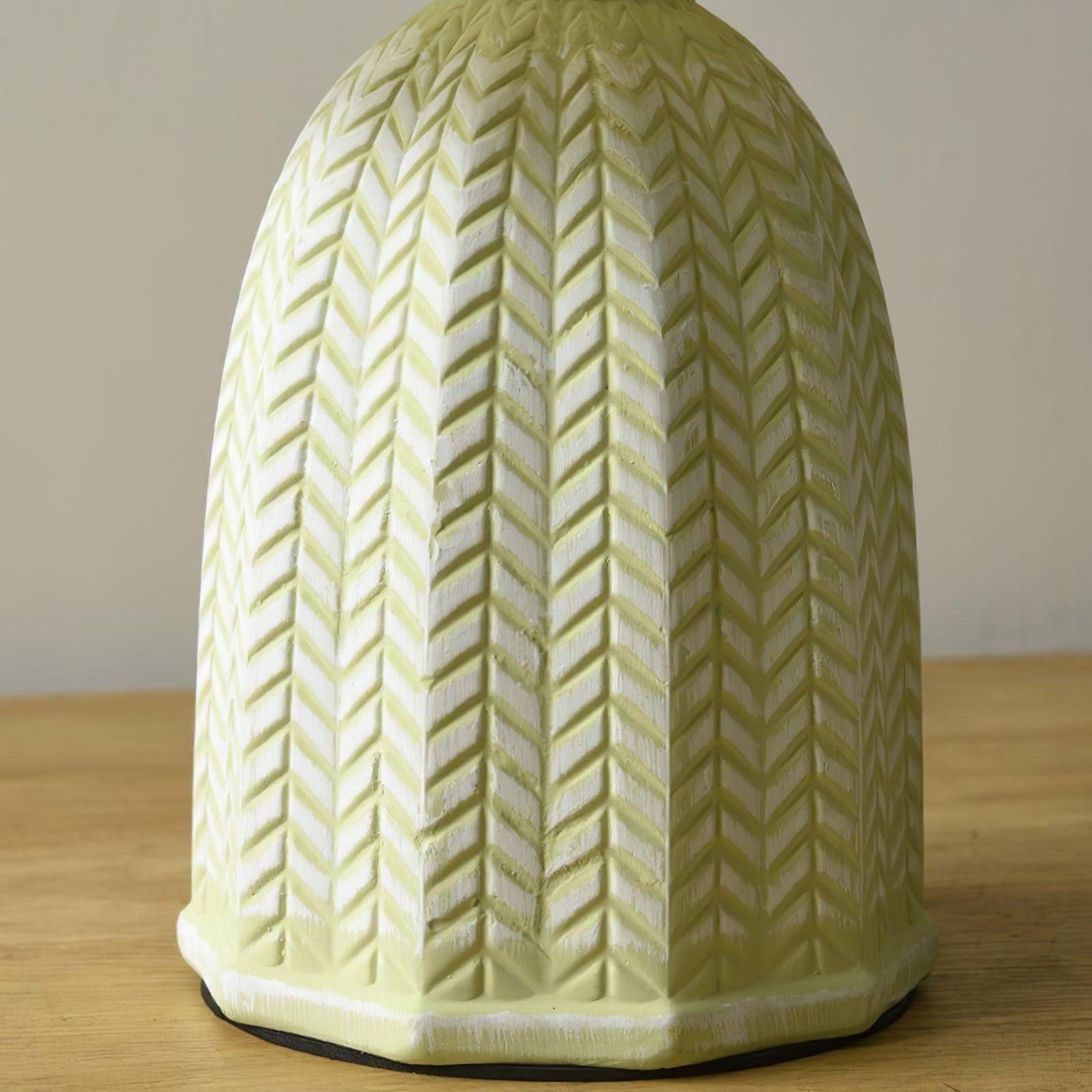 Vintage Pleated Table Lamp