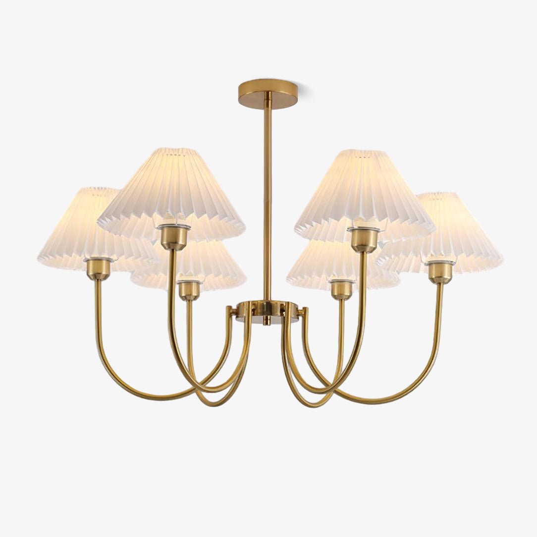 Lenore Pleated Chandelier