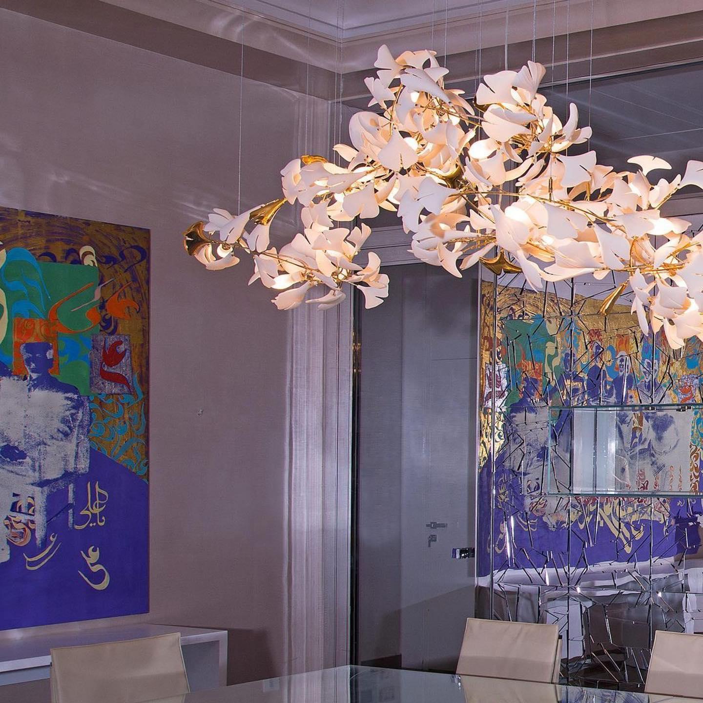 Gingko Chandelier G