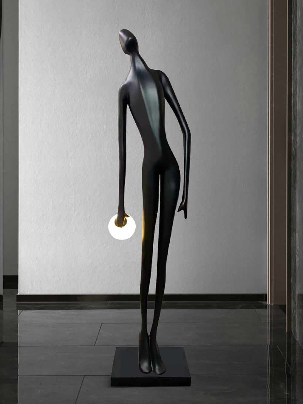 Stroll Sculpture Floor Lamp