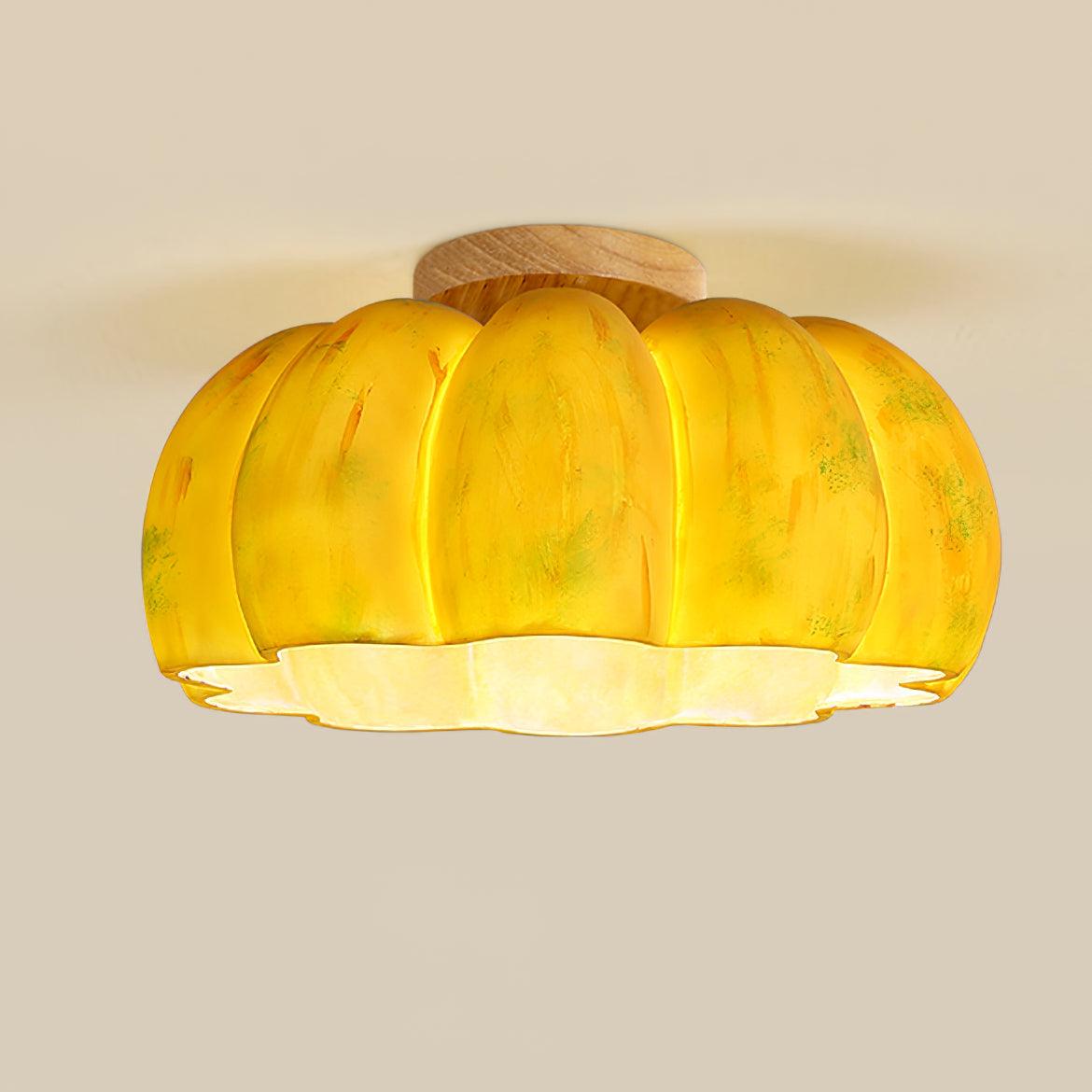 Pumpkin Ceiling Light