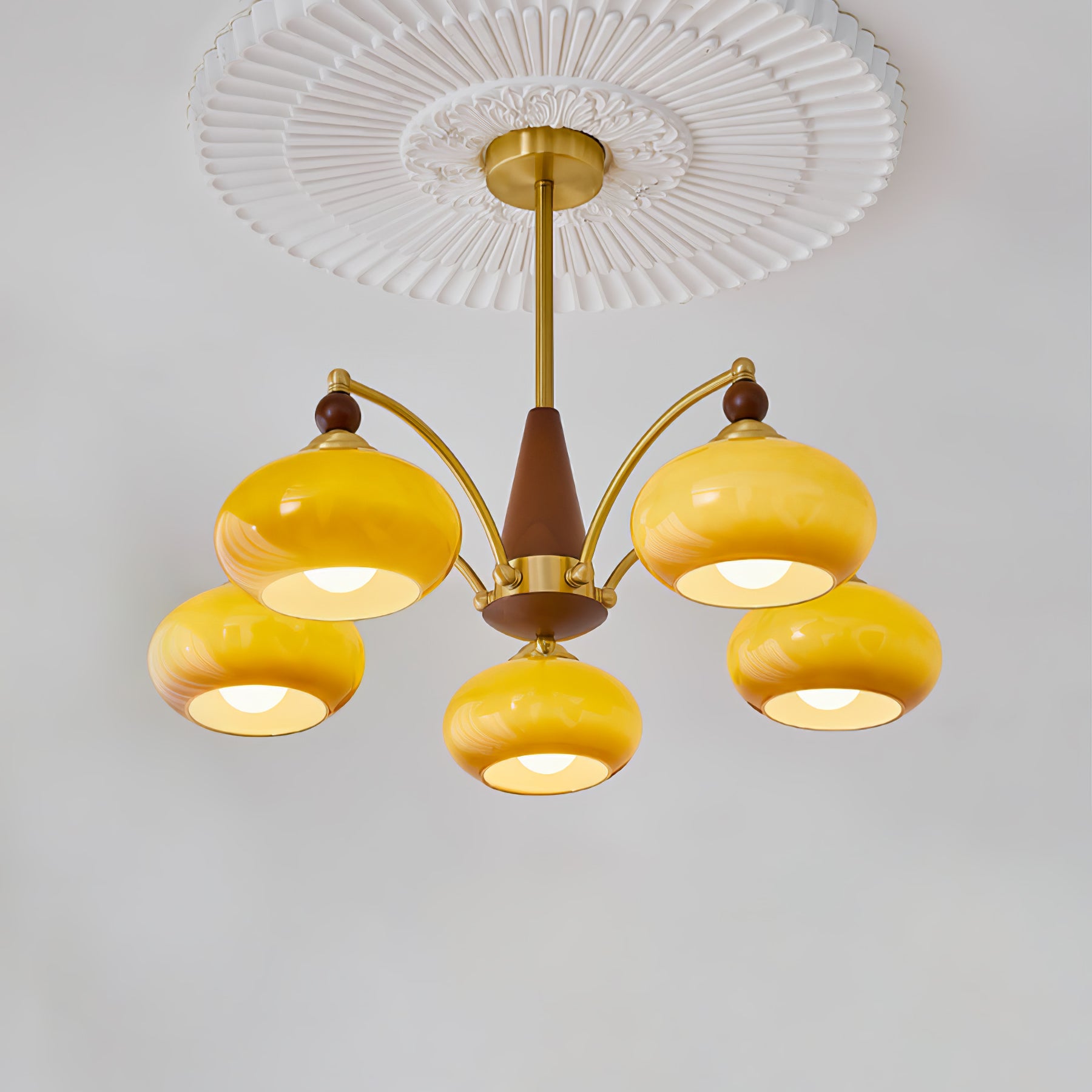 Retro Calliope Chandelier