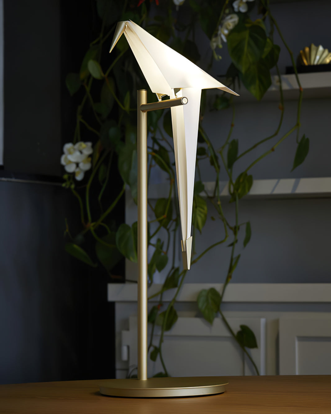 Paper Crane Bird Table Lamp