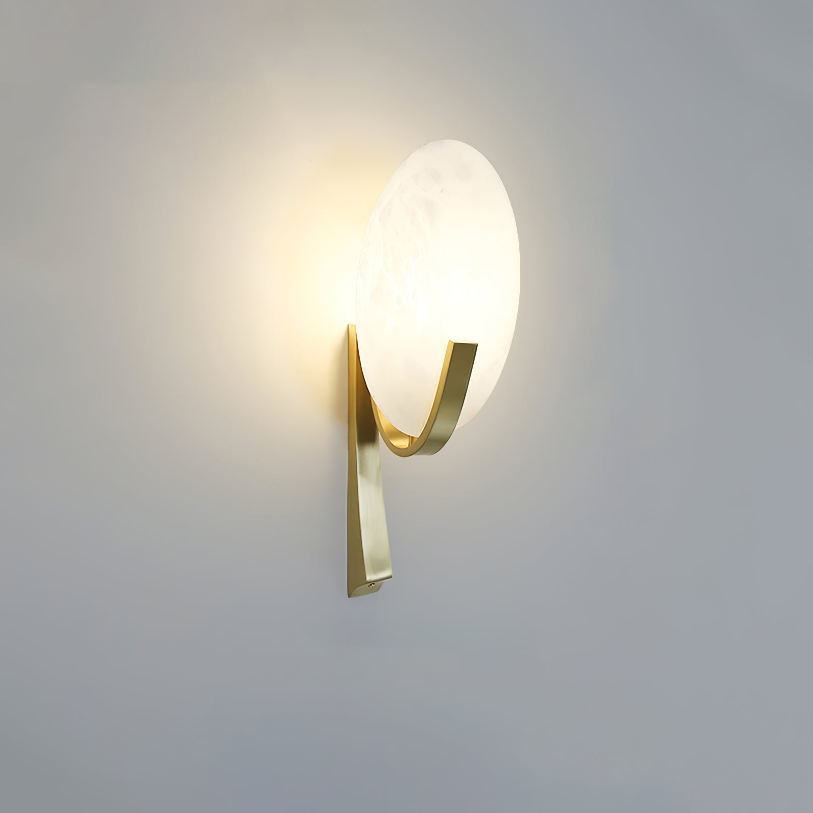 Alice Alabaster Plug-in Wall Lamp